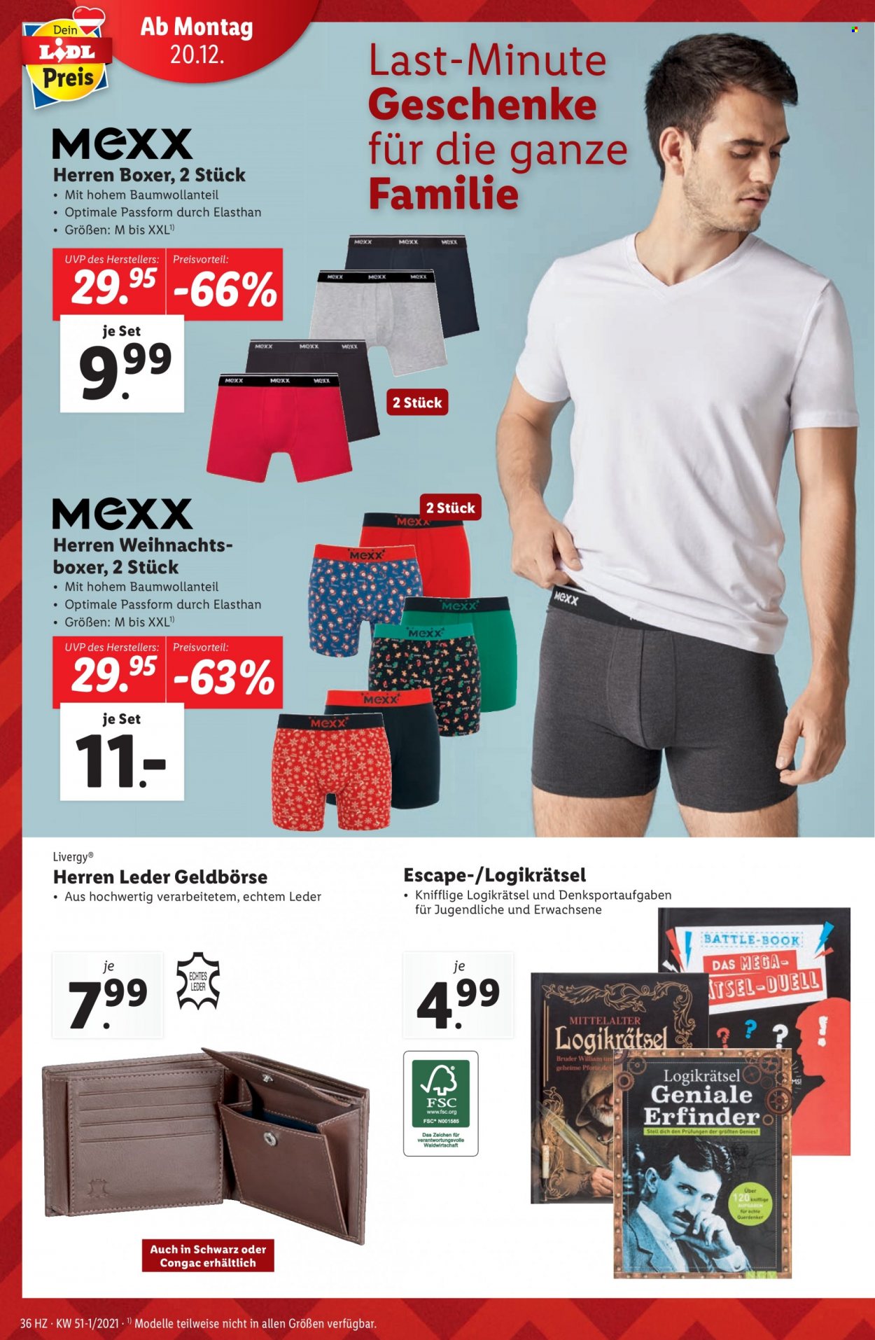 Angebote Lidl - 16.12.2021 - 21.12.2021. Seite 36