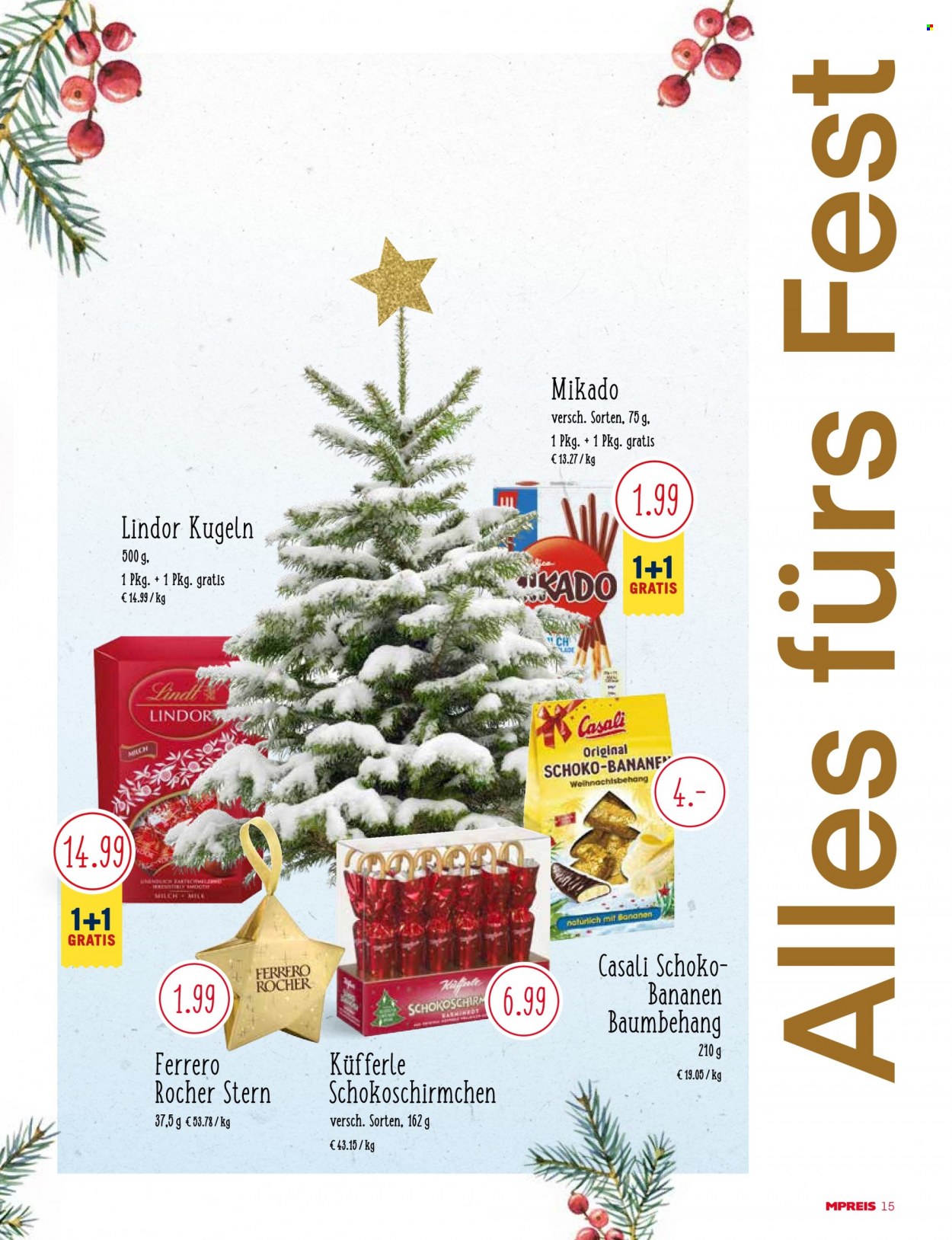 Angebote MPREIS - 13.12.2021 - 19.12.2021. Seite 15