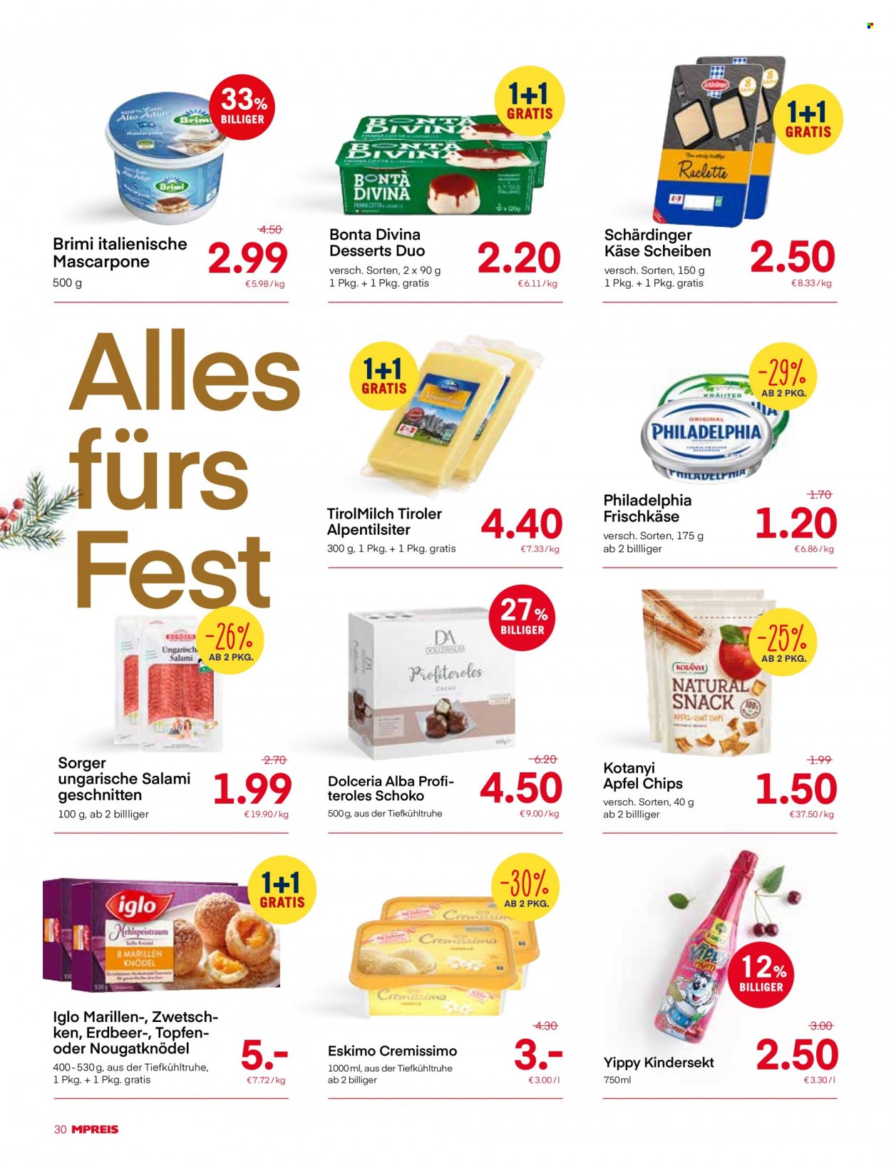 Angebote MPREIS - 13.12.2021 - 19.12.2021. Seite 30