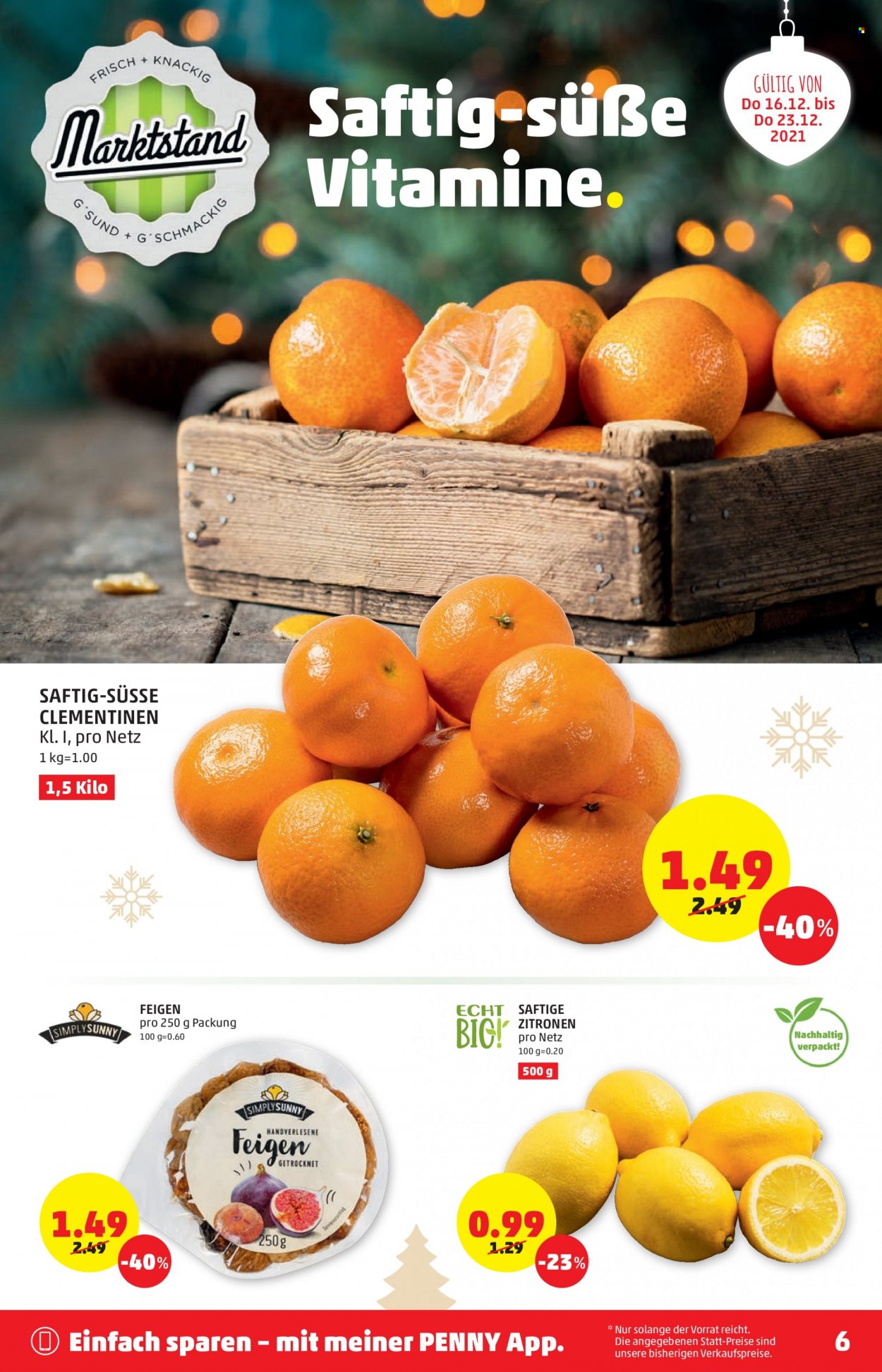 Angebote Penny - 16.12.2021 - 23.12.2021. Seite 6
