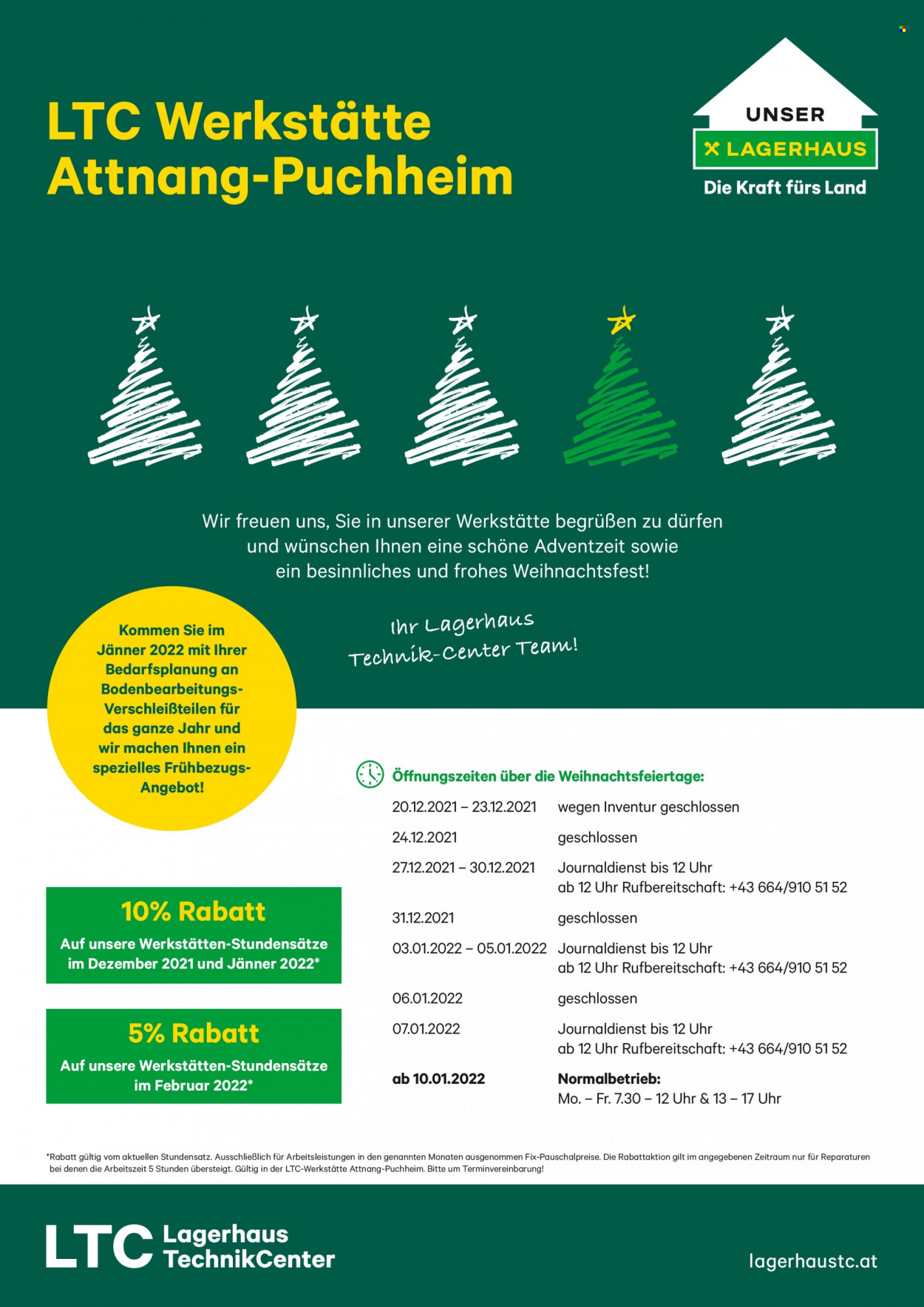 Angebote Lagerhaus TechnikCenter - 13.12.2021 - 31.12.2021. Seite 1