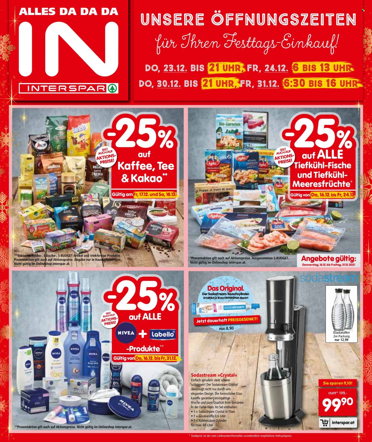 Angebote INTERSPAR - 16.12.2021 - 31.12.2021. Seite 1