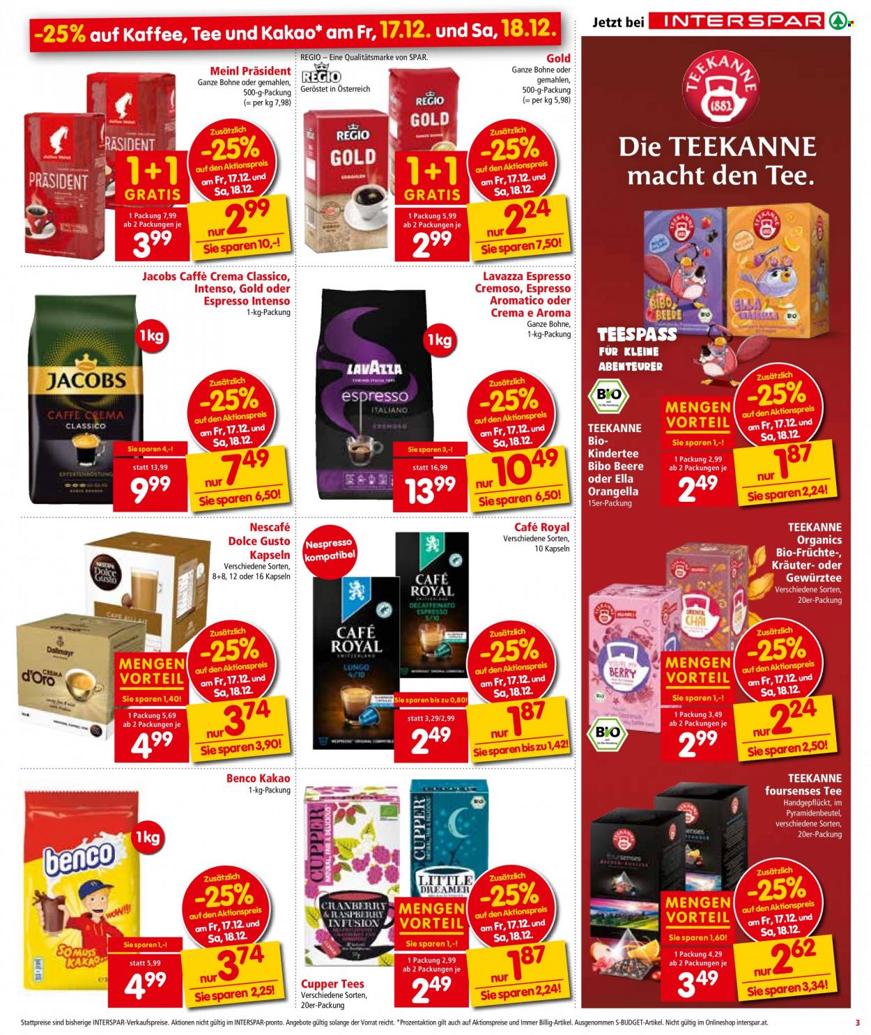 Angebote INTERSPAR - 16.12.2021 - 31.12.2021. Seite 3