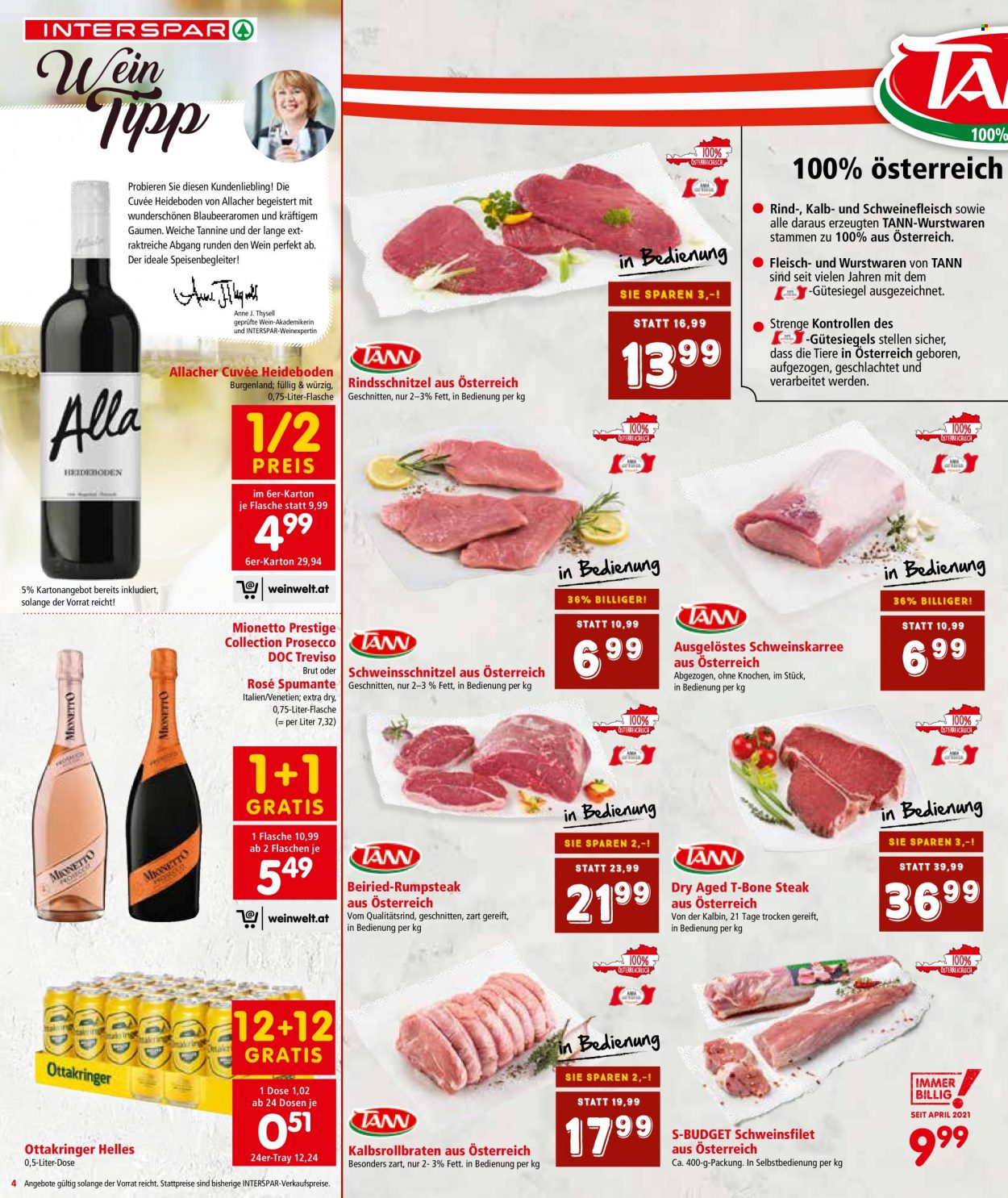 Angebote INTERSPAR - 16.12.2021 - 31.12.2021. Seite 4
