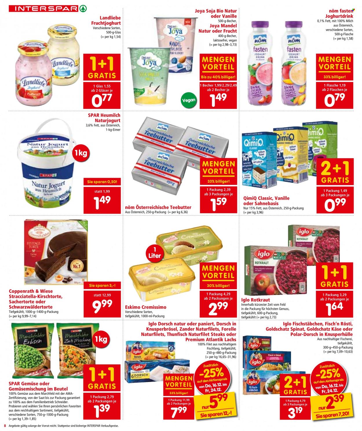 Angebote INTERSPAR - 16.12.2021 - 31.12.2021. Seite 8