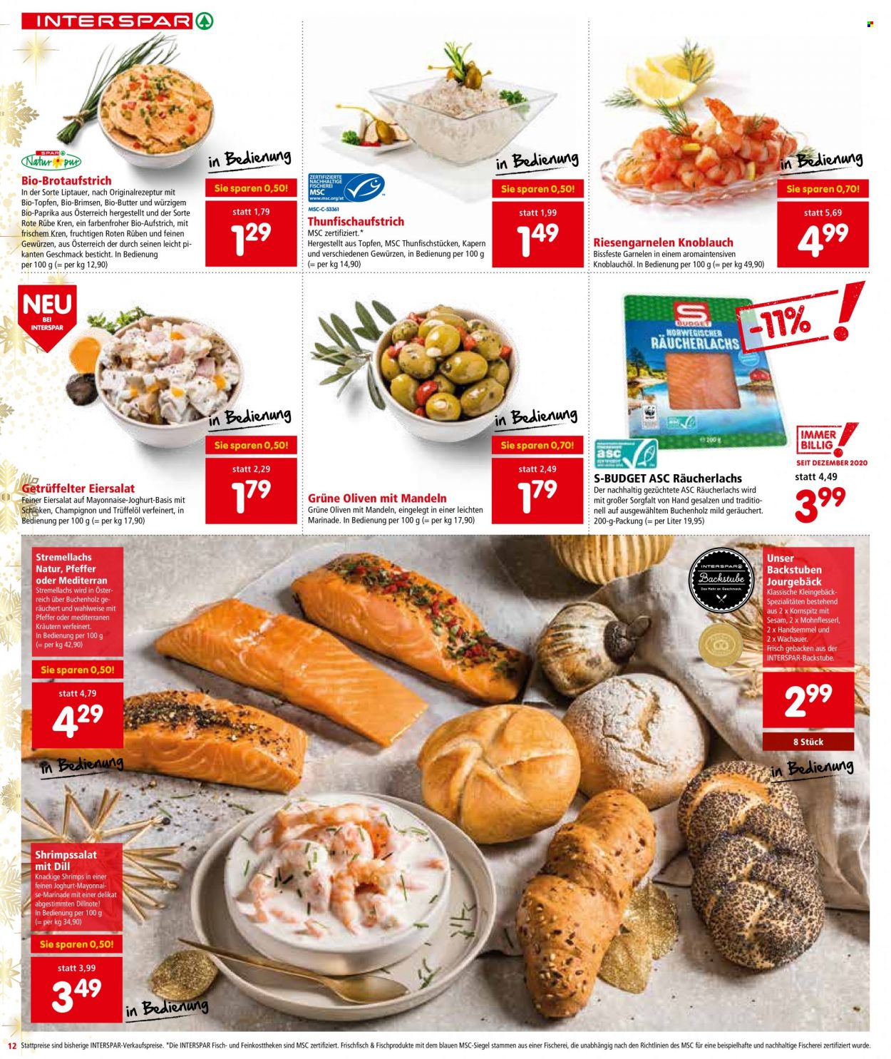 Angebote INTERSPAR - 16.12.2021 - 31.12.2021. Seite 12