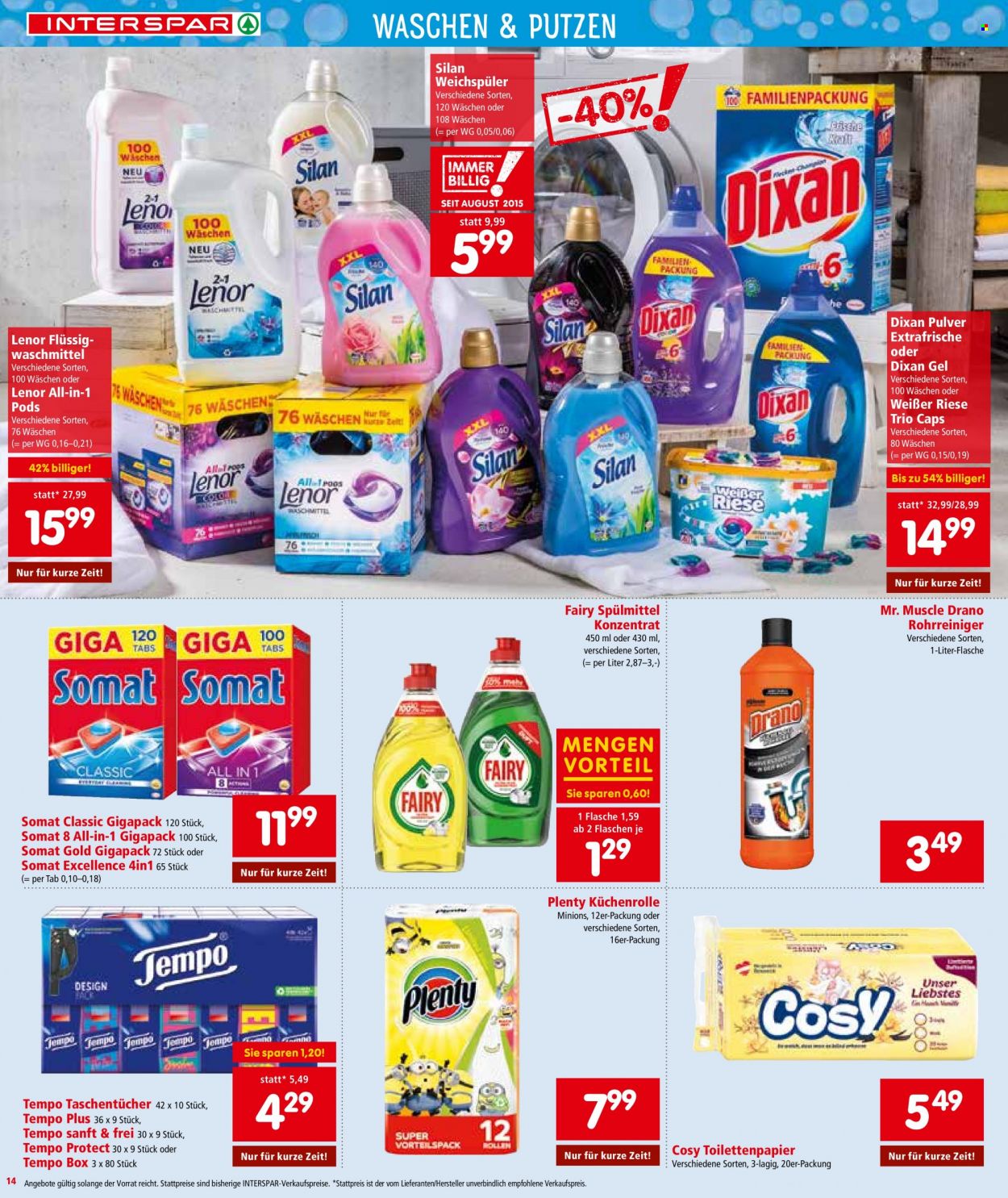 Angebote INTERSPAR - 16.12.2021 - 31.12.2021. Seite 14