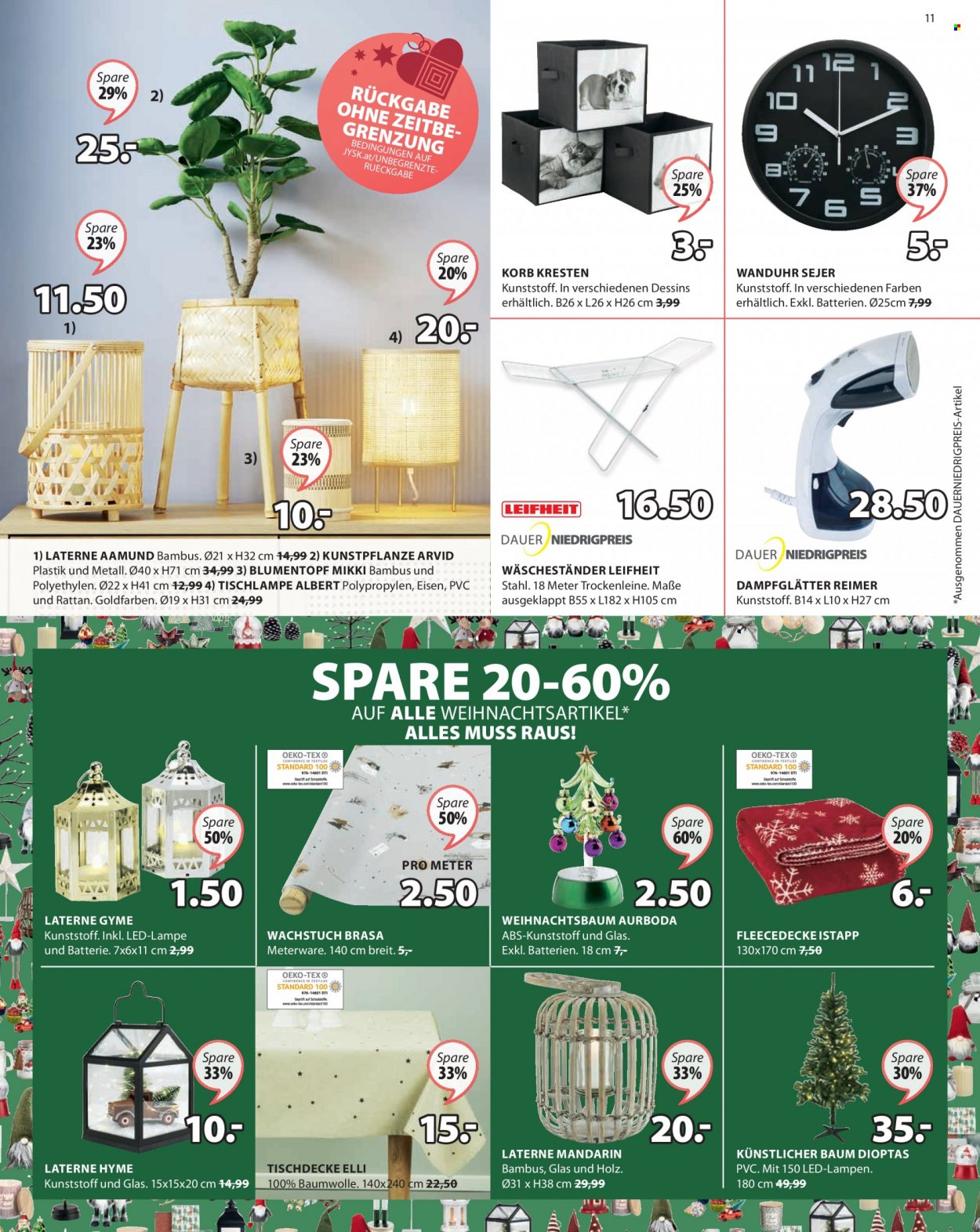 Angebote JYSK - 13.12.2021 - 24.12.2021. Seite 11