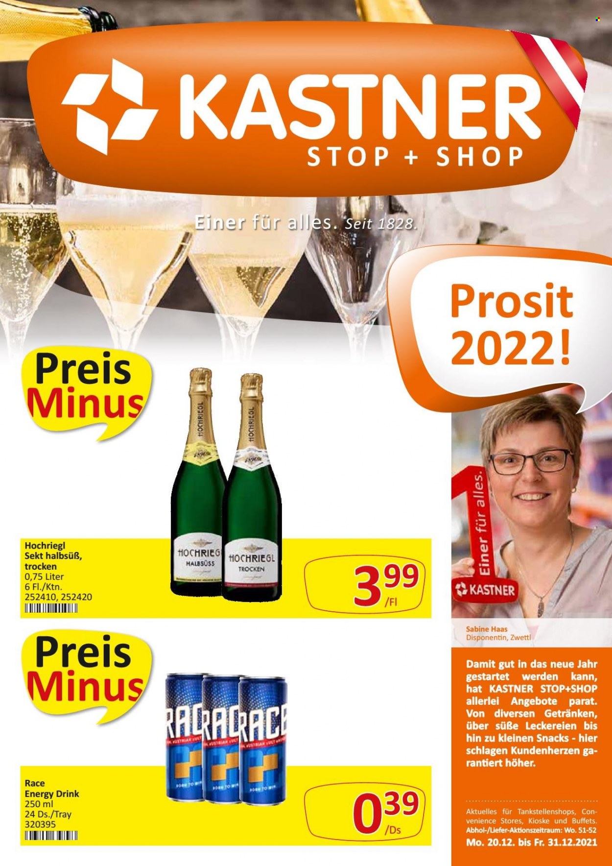Angebote KASTNER - 20.12.2021 - 31.12.2021. Seite 1