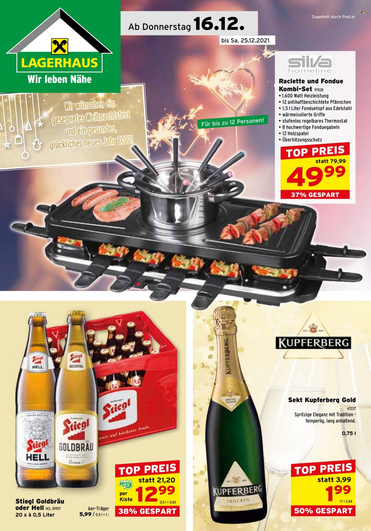 Angebote Salzburger Lagerhaus - 16.12.2021 - 25.12.2021. Seite 1