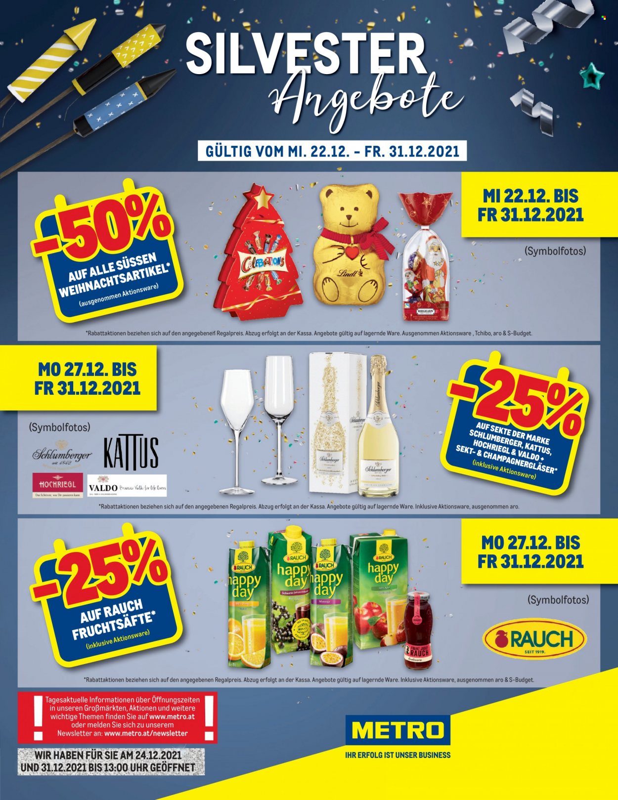 Angebote Metro - 22.12.2021 - 31.12.2021. Seite 1