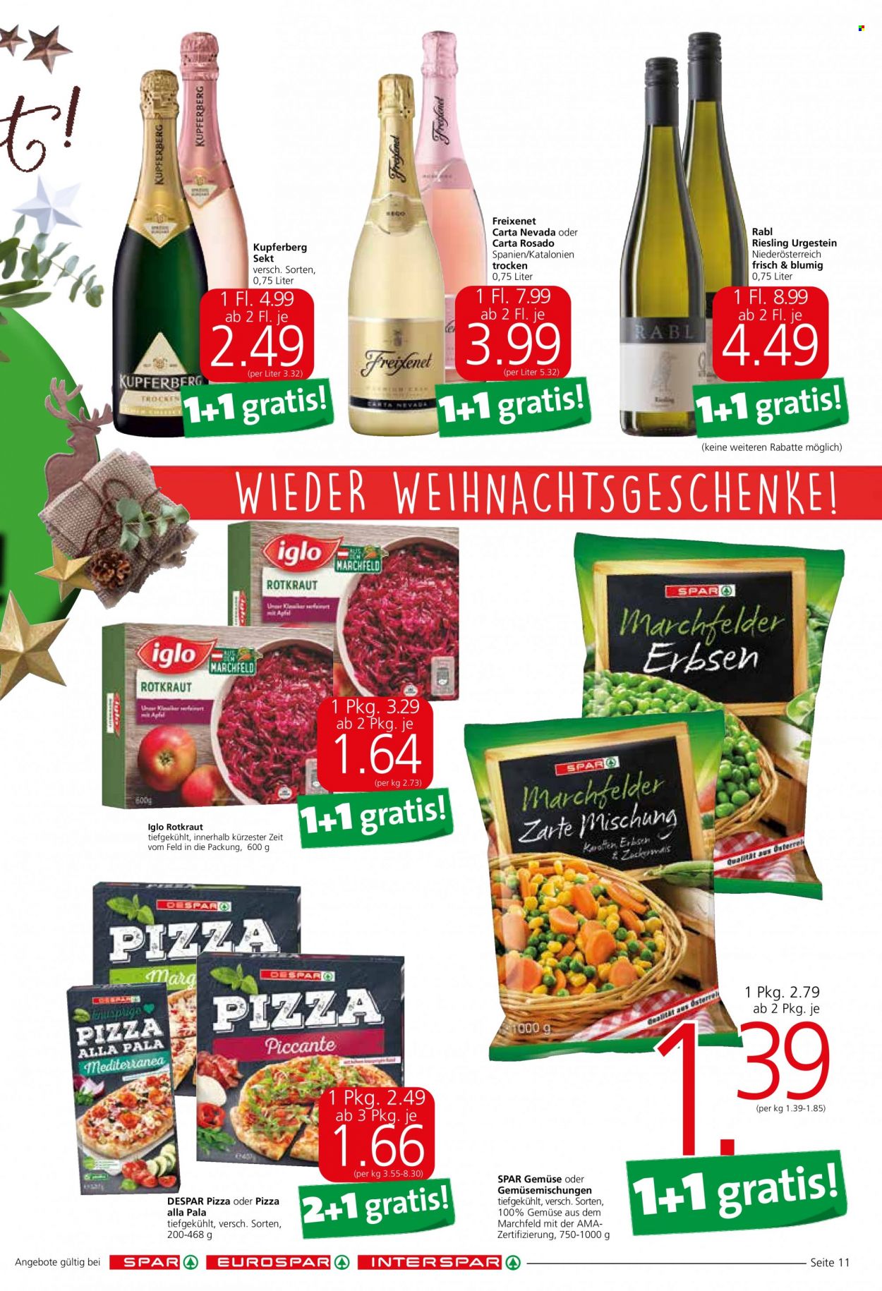 Angebote SPAR - 16.12.2021 - 31.12.2021. Seite 11