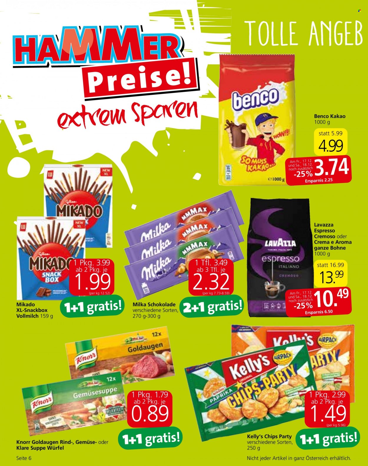 Angebote EUROSPAR - 16.12.2021 - 31.12.2021. Seite 6