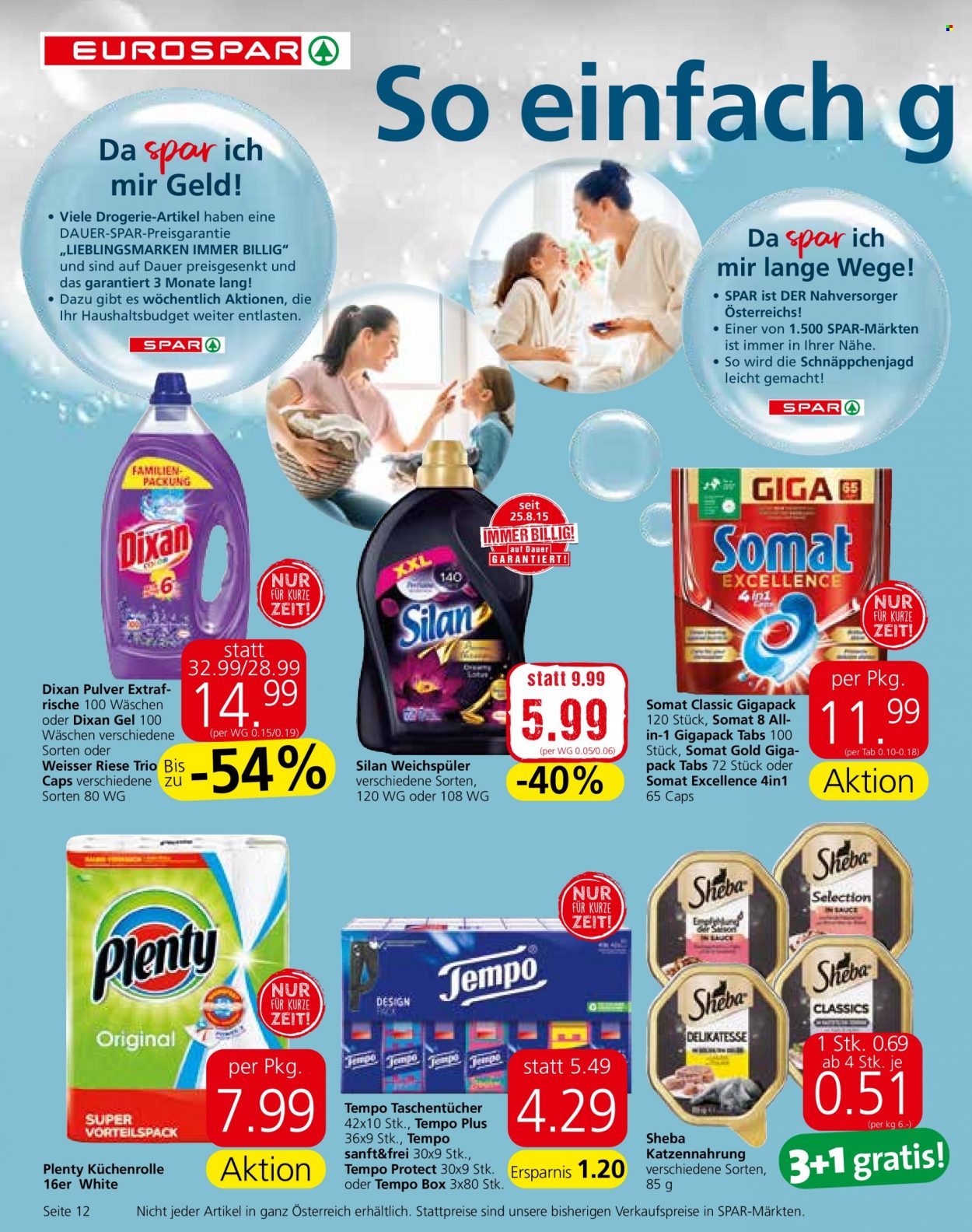 Angebote EUROSPAR - 16.12.2021 - 31.12.2021. Seite 12