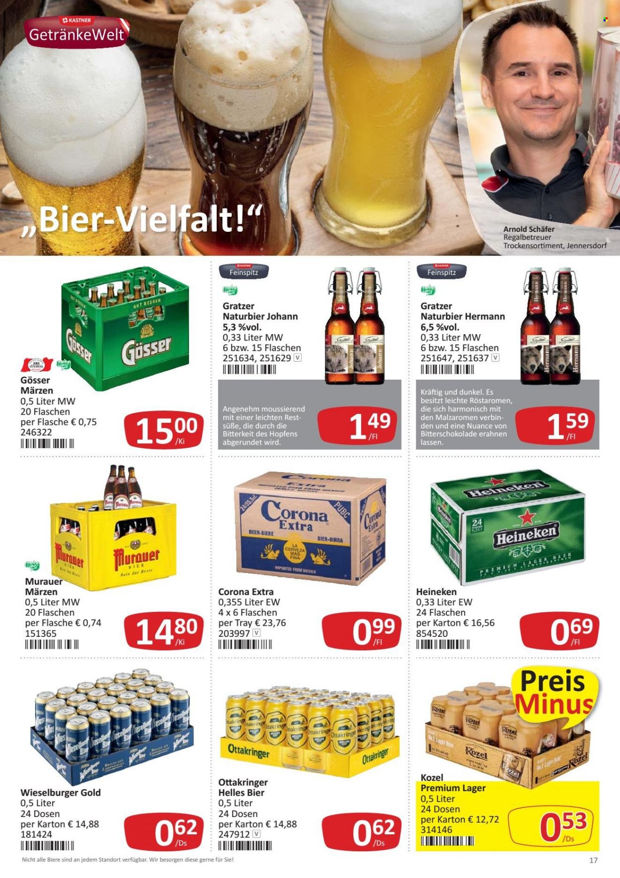 Angebote KASTNER - 20.12.2021 - 1.1.2022. Seite 17