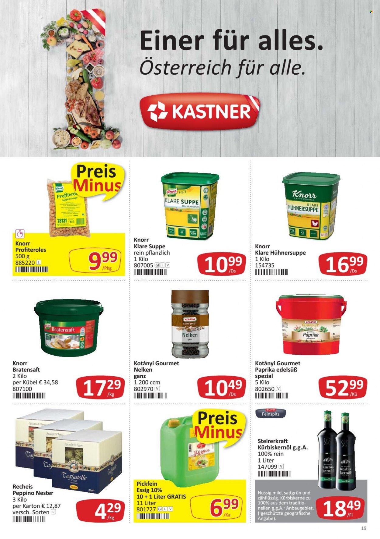 Angebote KASTNER - 20.12.2021 - 1.1.2022. Seite 19
