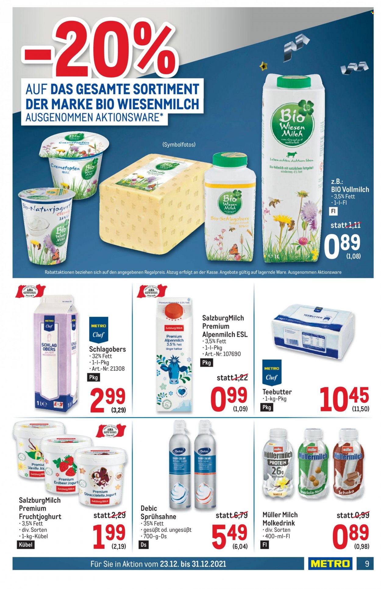 Angebote Metro - 23.12.2021 - 31.12.2021. Seite 9