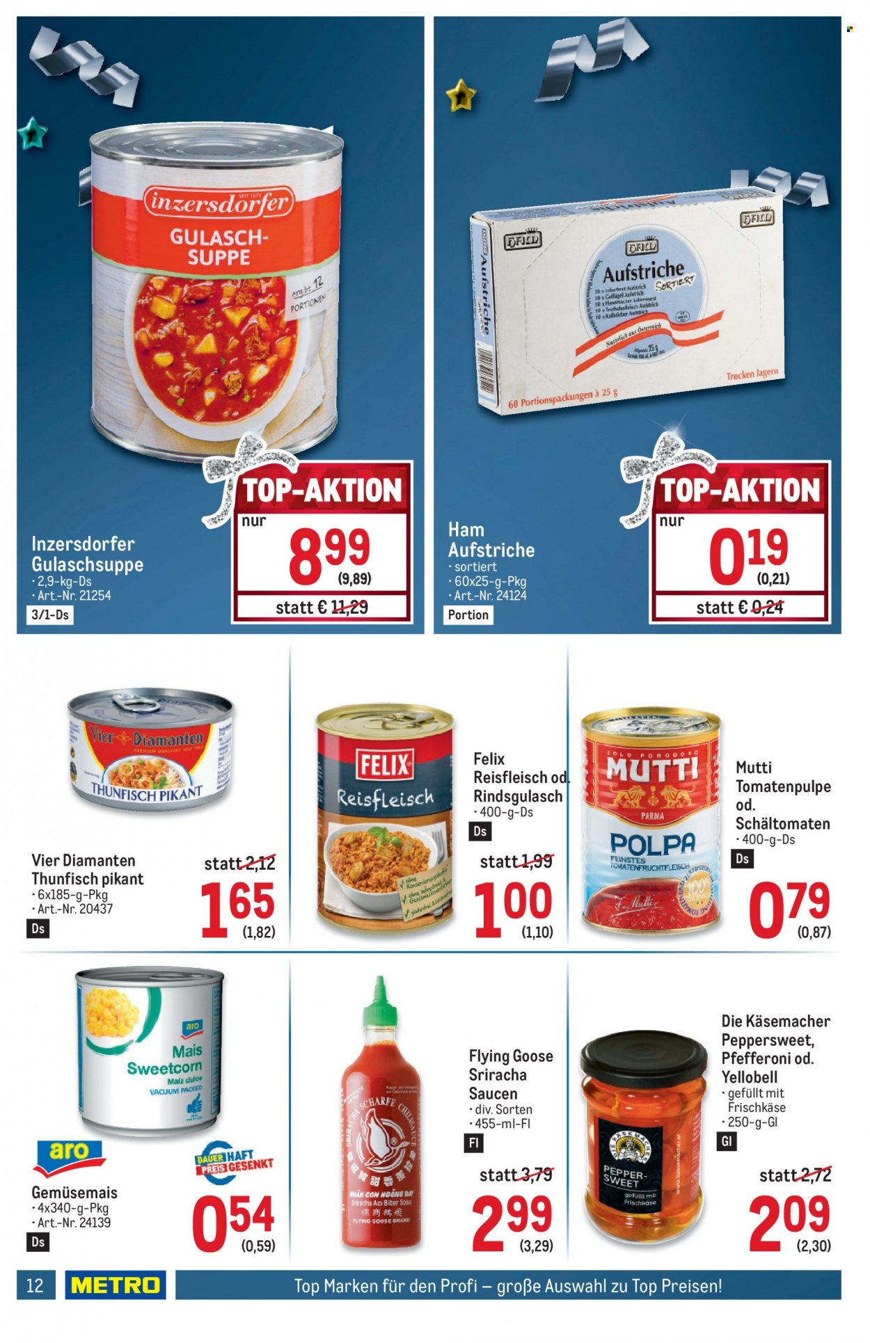 Angebote Metro - 23.12.2021 - 31.12.2021. Seite 12