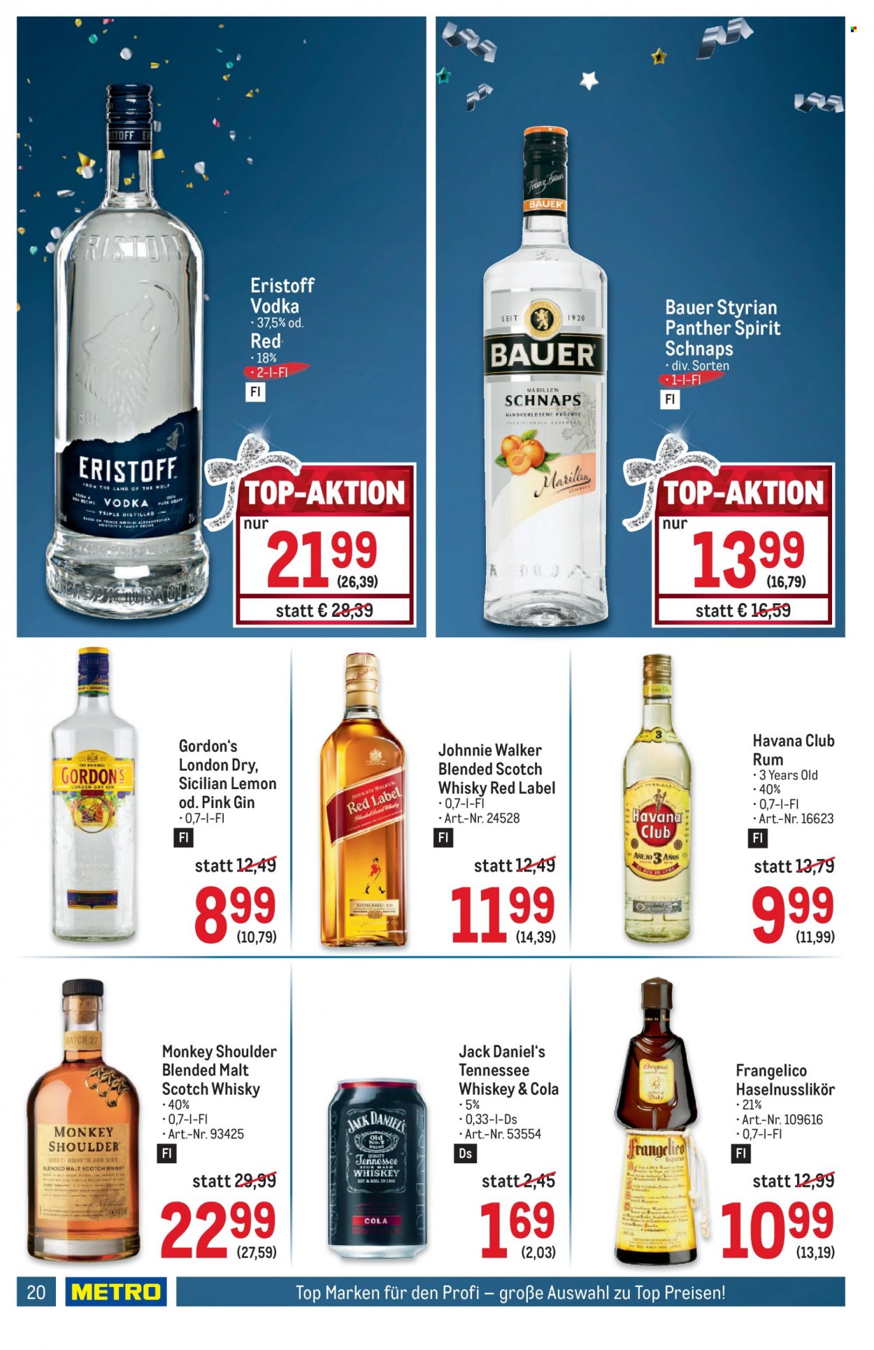Angebote Metro - 23.12.2021 - 31.12.2021. Seite 20