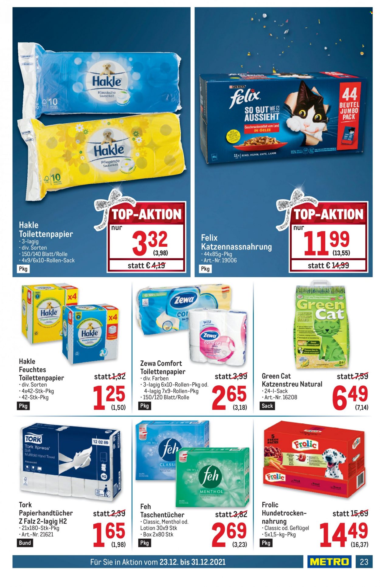 Angebote Metro - 23.12.2021 - 31.12.2021. Seite 23