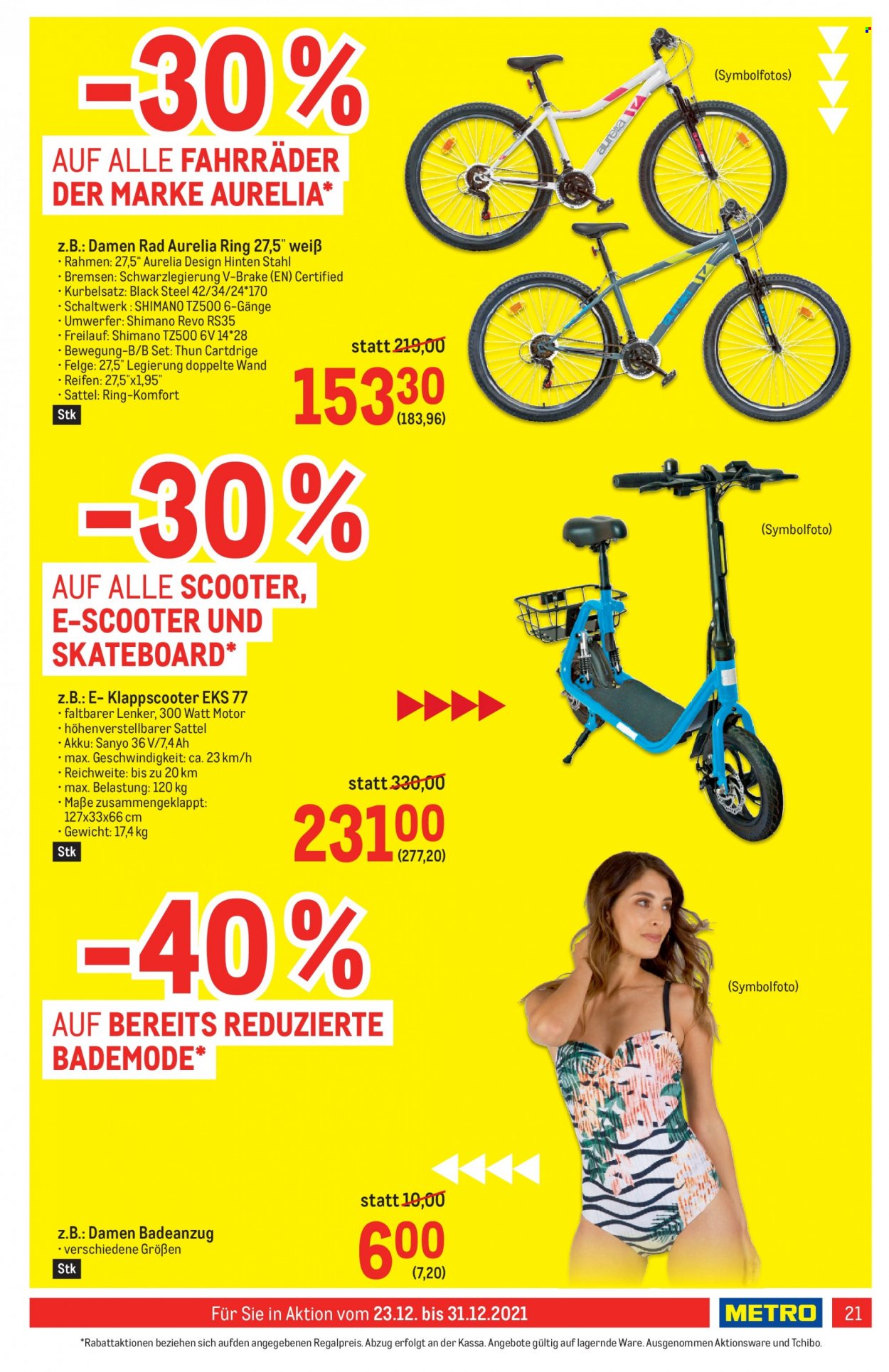 Angebote Metro - 23.12.2021 - 31.12.2021. Seite 21