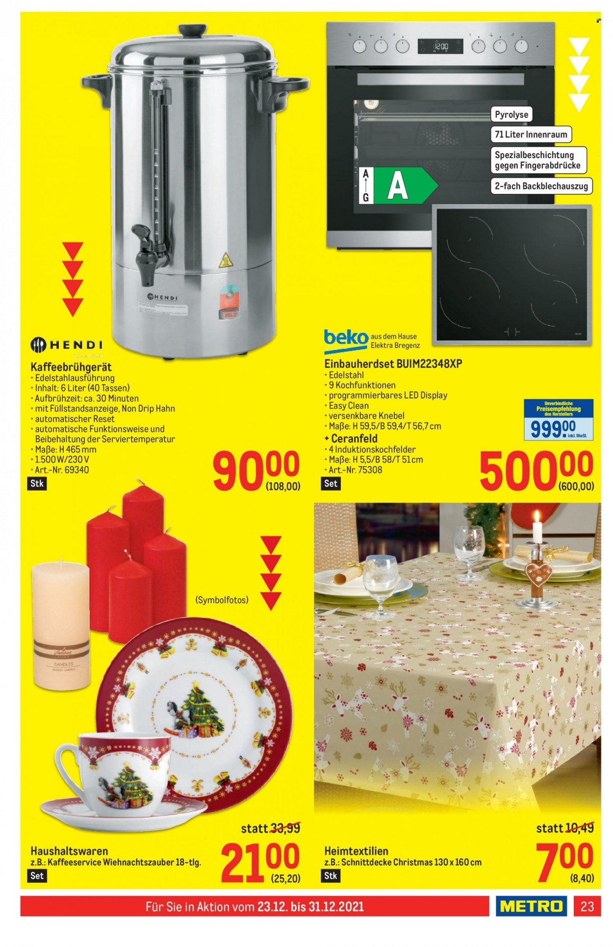 Angebote Metro - 23.12.2021 - 31.12.2021. Seite 23