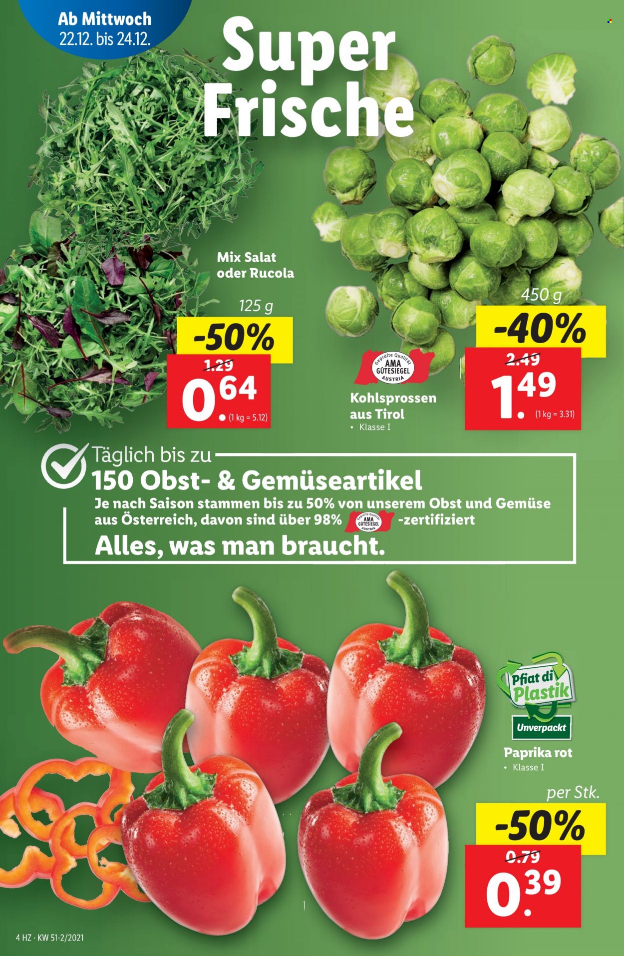 Angebote Lidl - 22.12.2021 - 28.12.2021. Seite 4