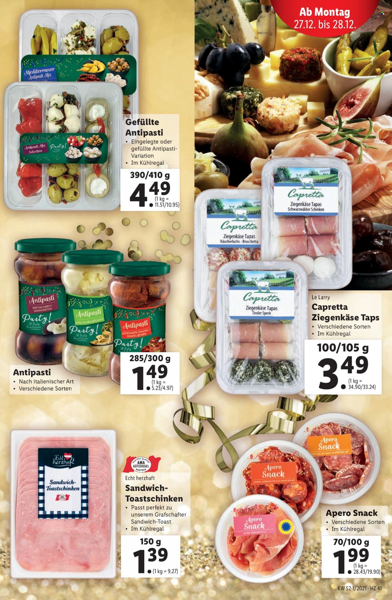 Angebote Lidl - 22.12.2021 - 28.12.2021. Seite 41
