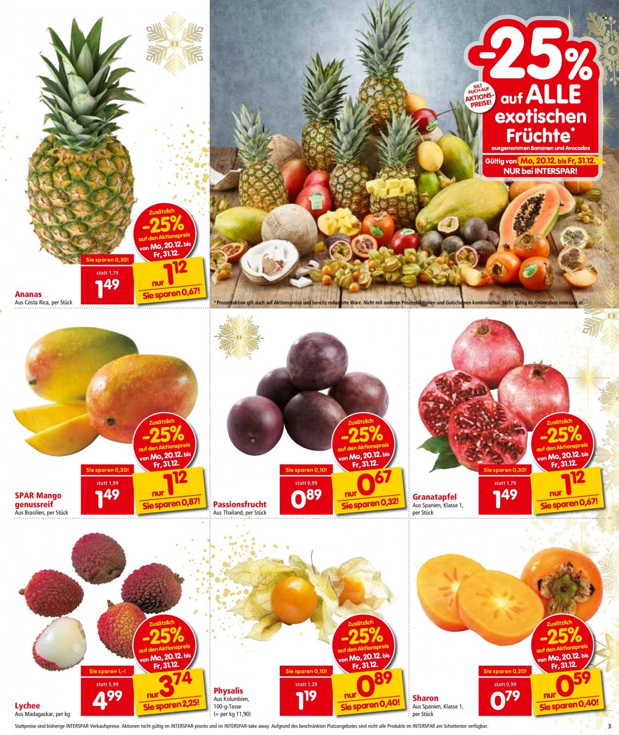Angebote INTERSPAR - 21.12.2021 - 31.12.2021. Seite 3