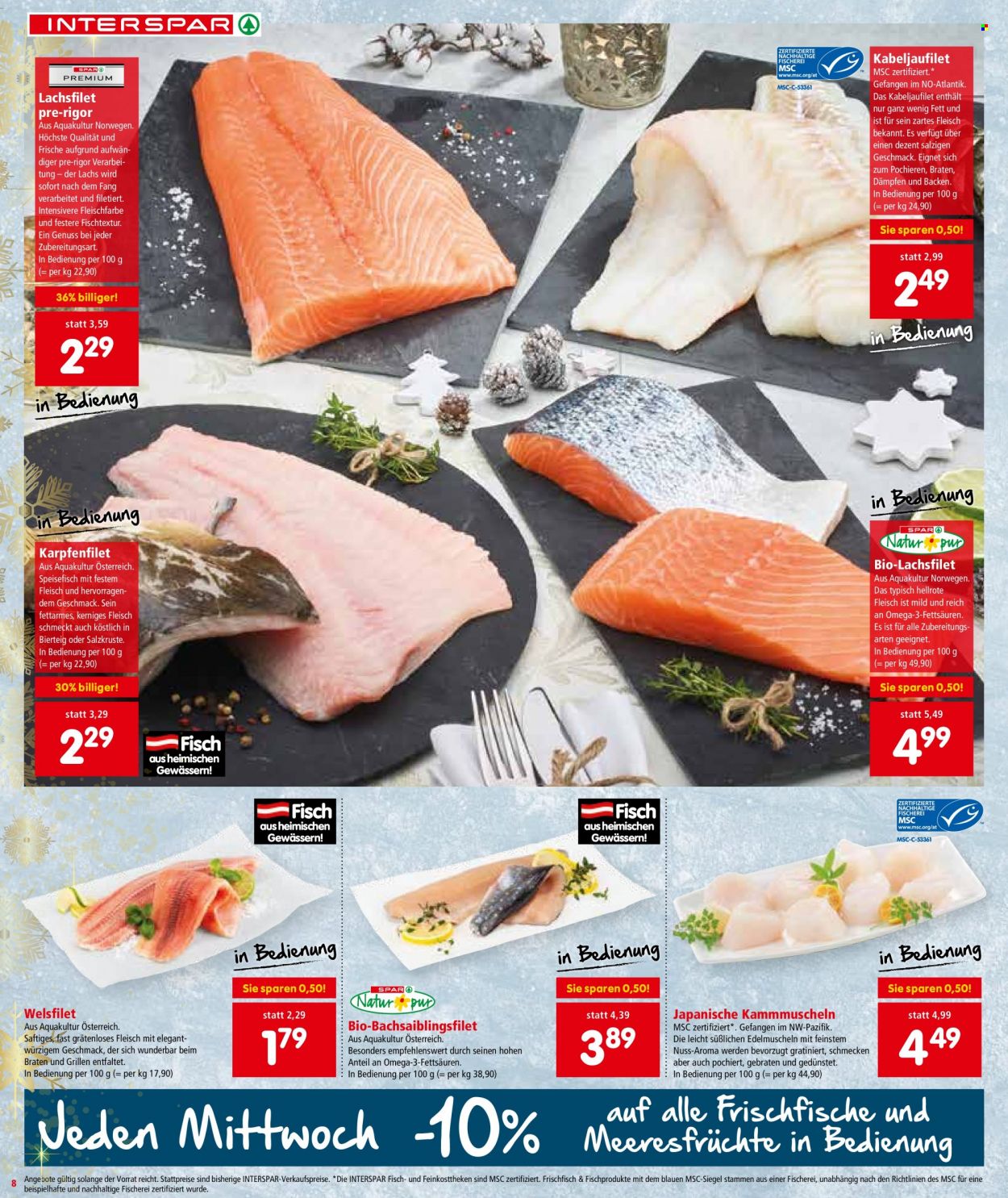 Angebote INTERSPAR - 21.12.2021 - 31.12.2021. Seite 8