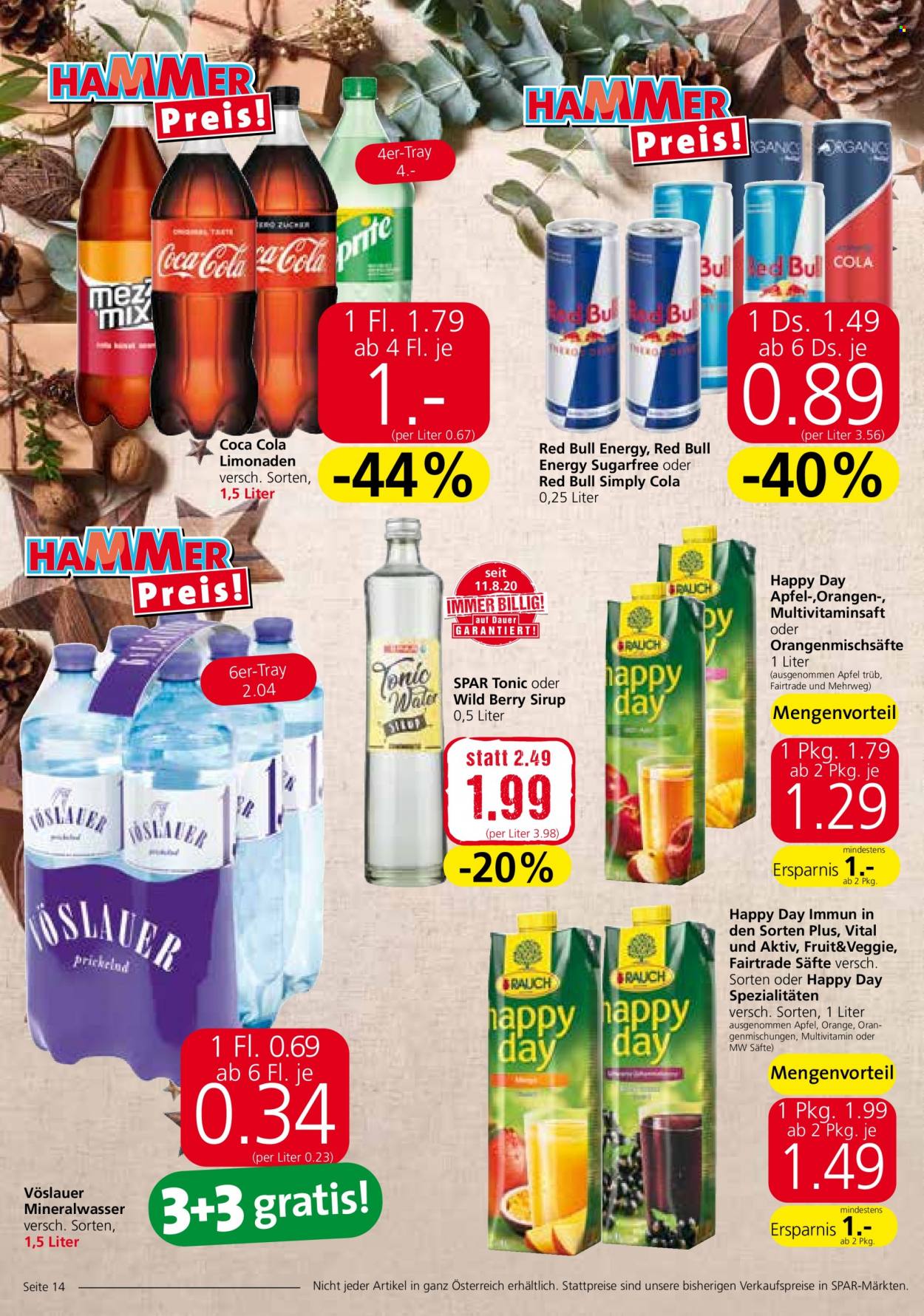 Angebote EUROSPAR - 21.12.2021 - 31.12.2021. Seite 14