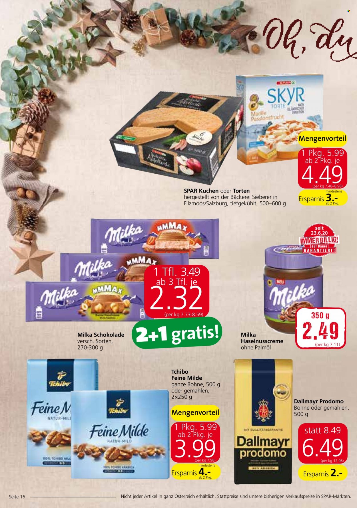 Angebote EUROSPAR - 21.12.2021 - 31.12.2021. Seite 16