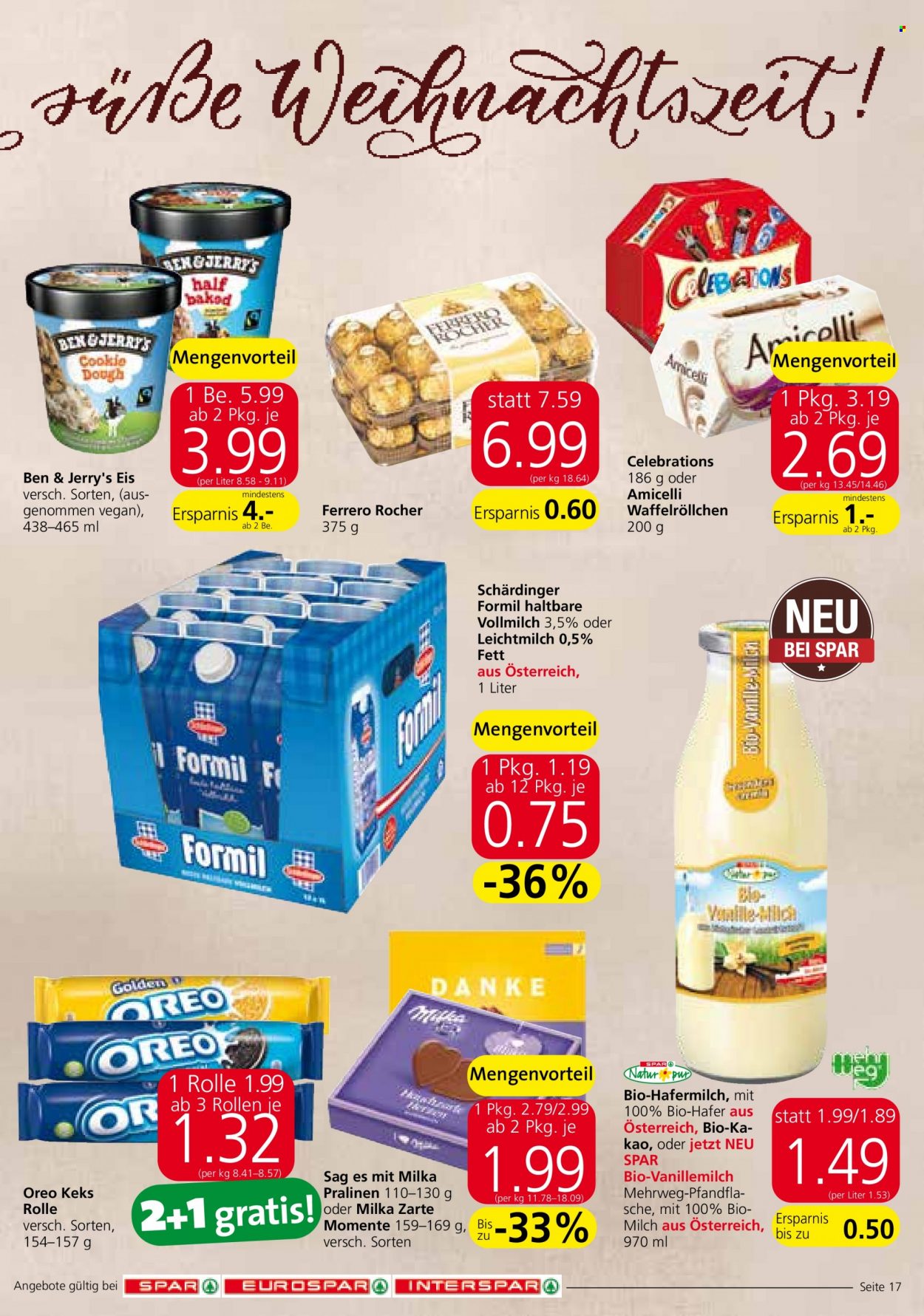 Angebote EUROSPAR - 21.12.2021 - 31.12.2021. Seite 17