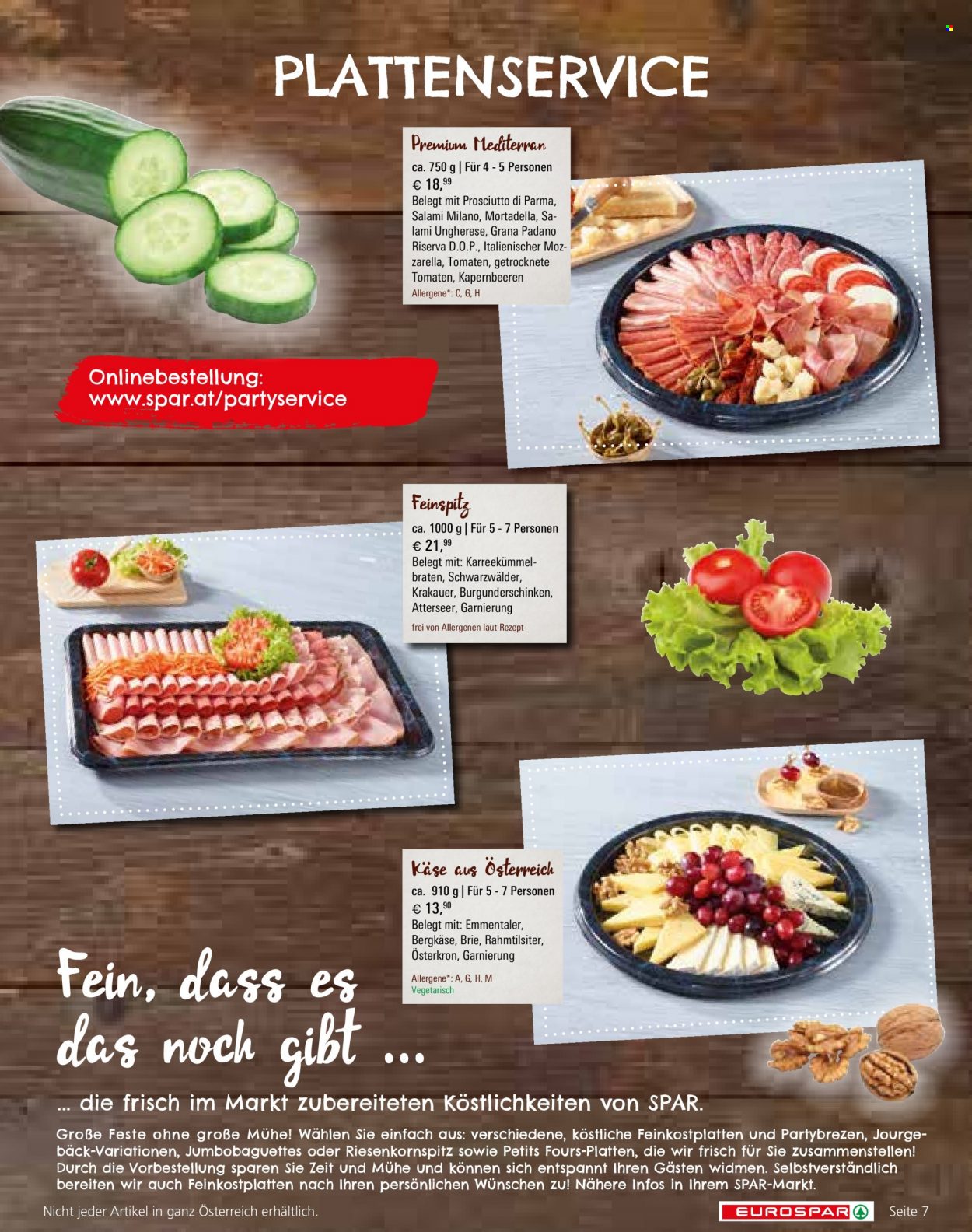 Angebote EUROSPAR - 21.12.2021 - 31.12.2021. Seite 7