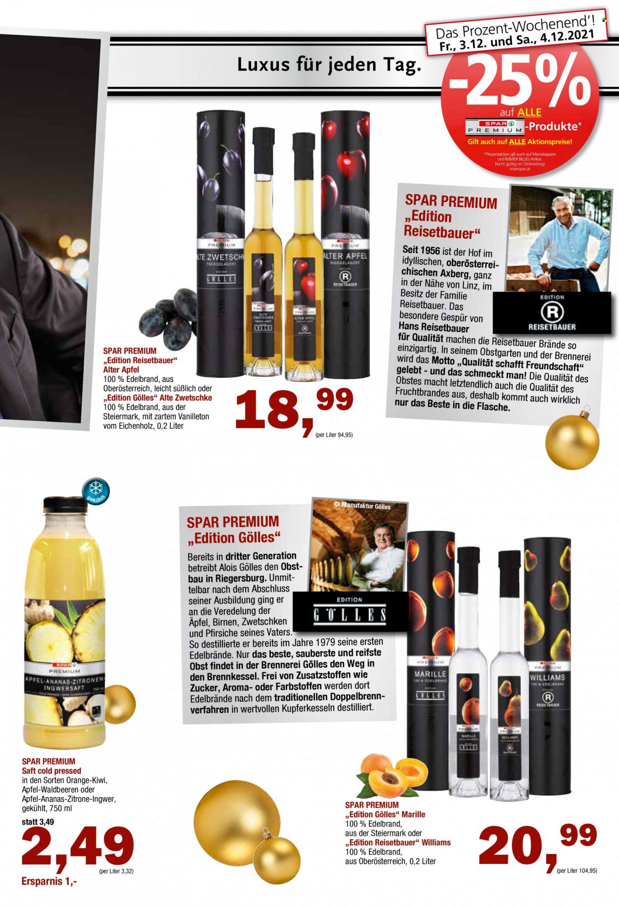 Angebote INTERSPAR - 1.12.2021 - 12.1.2022. Seite 15