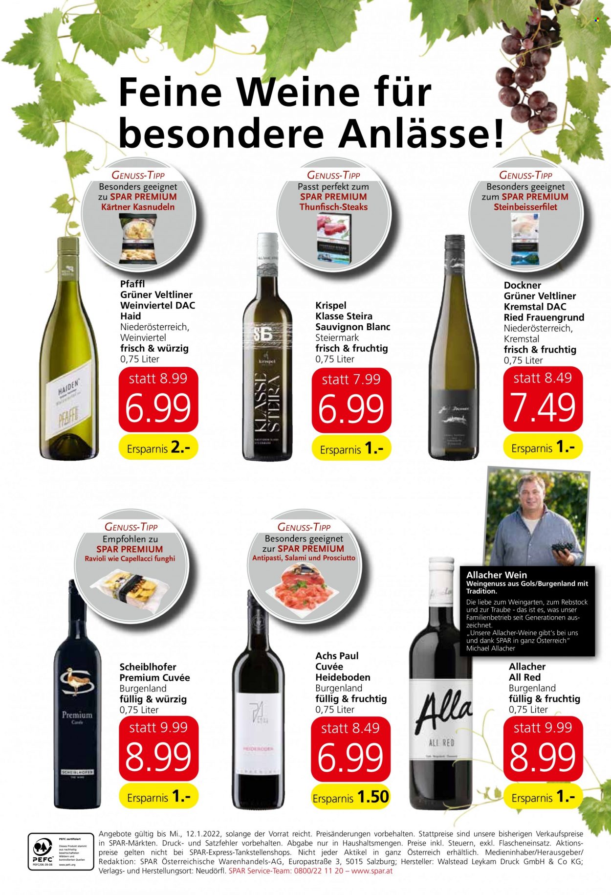 Angebote INTERSPAR - 1.12.2021 - 12.1.2022. Seite 16