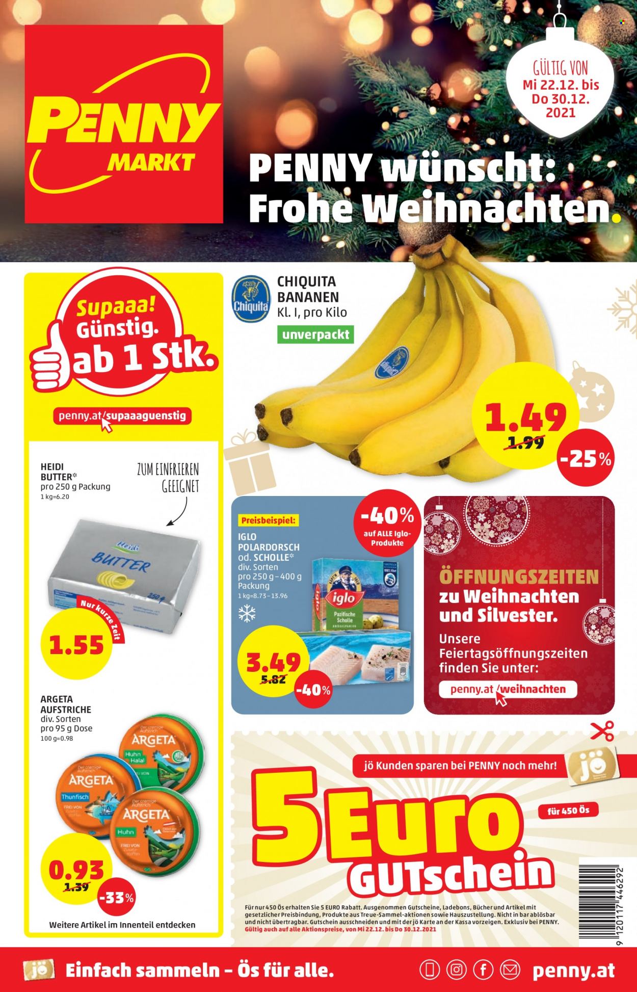 Angebote Penny - 22.12.2021 - 30.12.2021. Seite 1