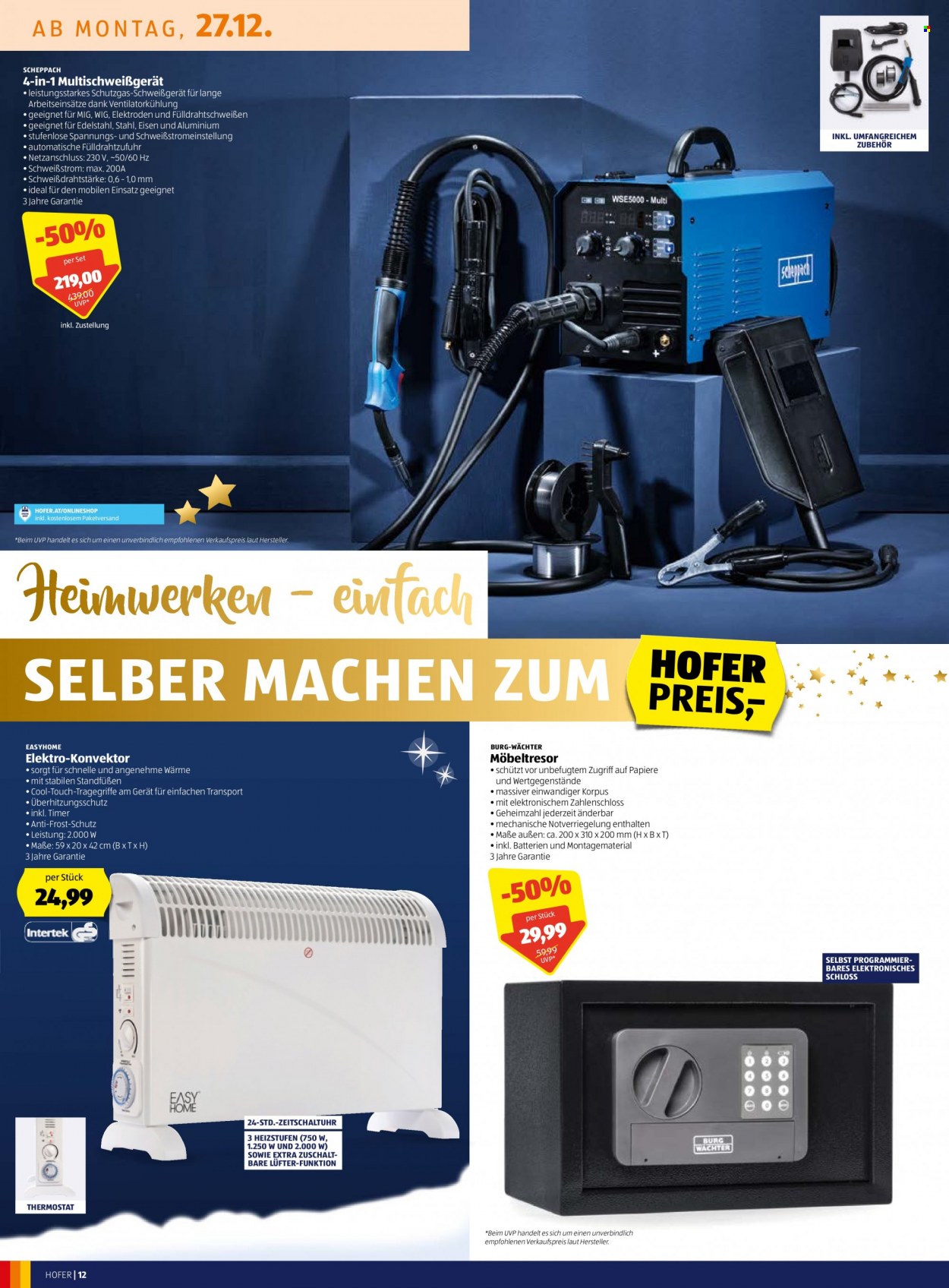 Angebote Hofer - 23.12.2021 - 30.12.2021. Seite 12