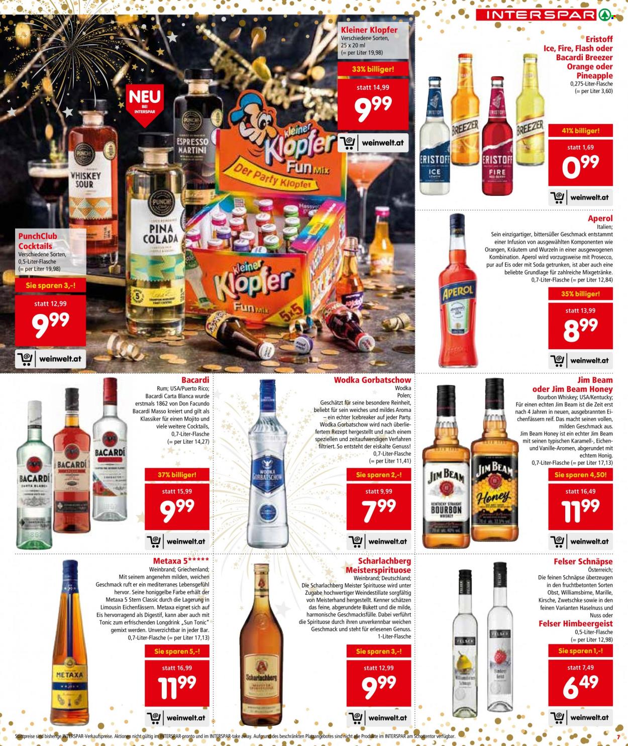 Angebote INTERSPAR - 27.12.2021 - 31.12.2021. Seite 7