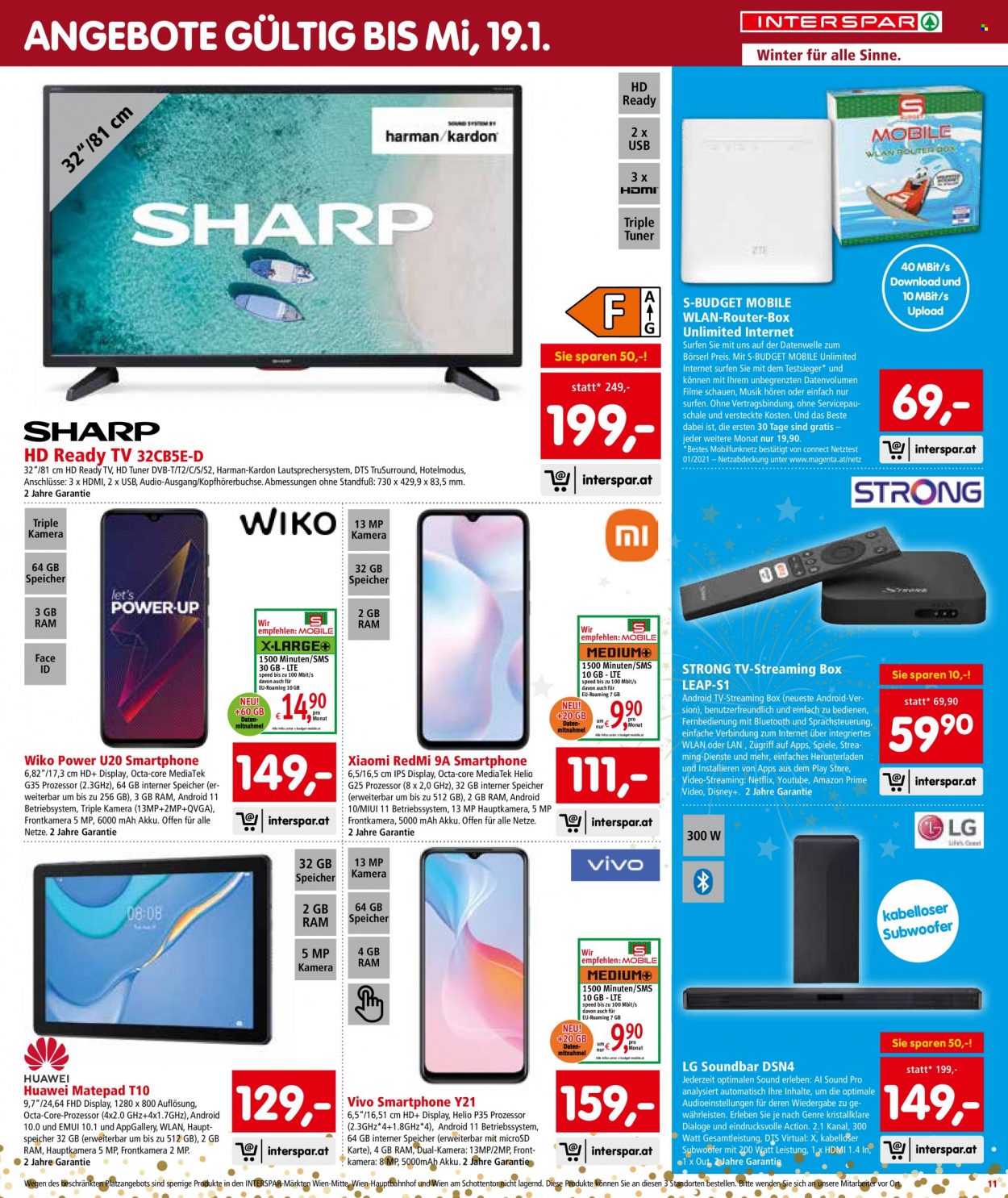 Angebote INTERSPAR - 27.12.2021 - 31.12.2021. Seite 11