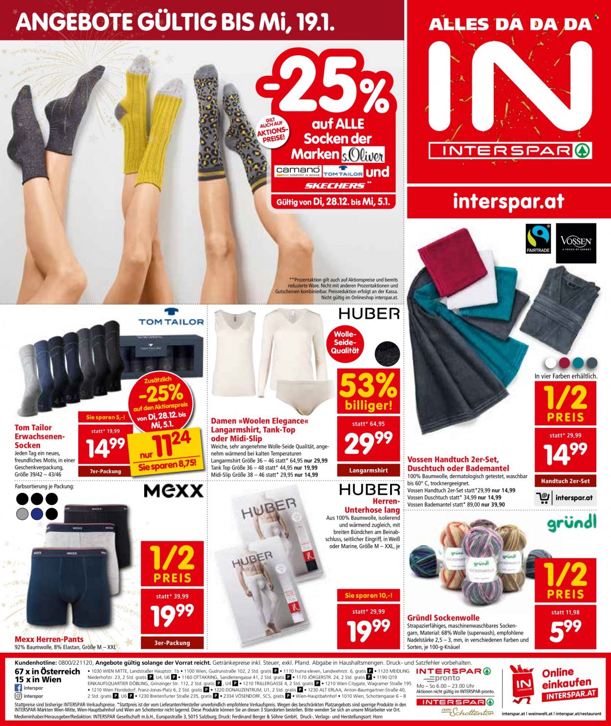 Angebote INTERSPAR - 27.12.2021 - 31.12.2021. Seite 12