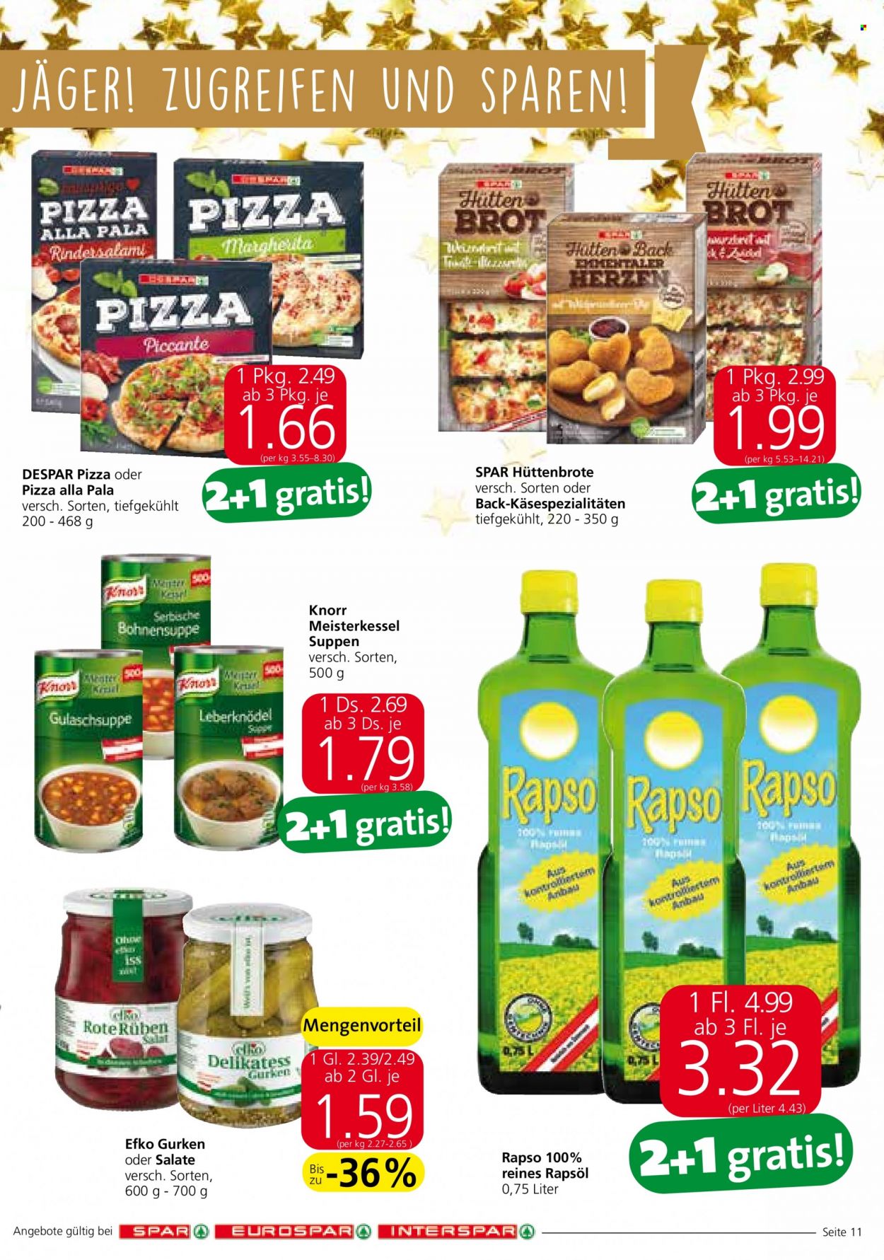 Angebote SPAR - 27.12.2021 - 31.12.2021. Seite 11