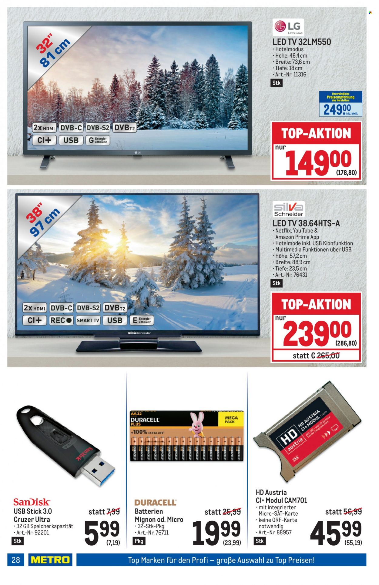 Angebote Metro - 3.1.2022 - 19.1.2022. Seite 28