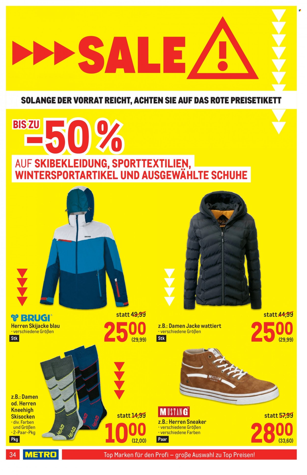 Angebote Metro - 3.1.2022 - 19.1.2022. Seite 34