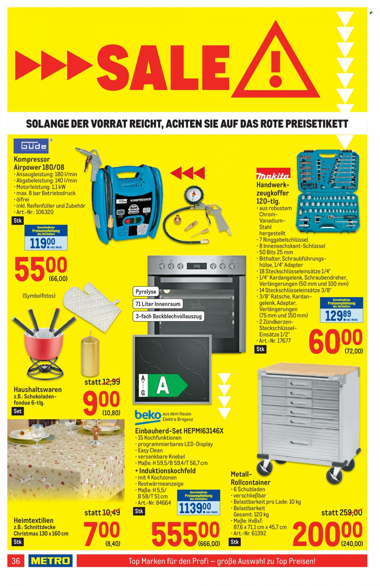 Angebote Metro - 3.1.2022 - 19.1.2022. Seite 36