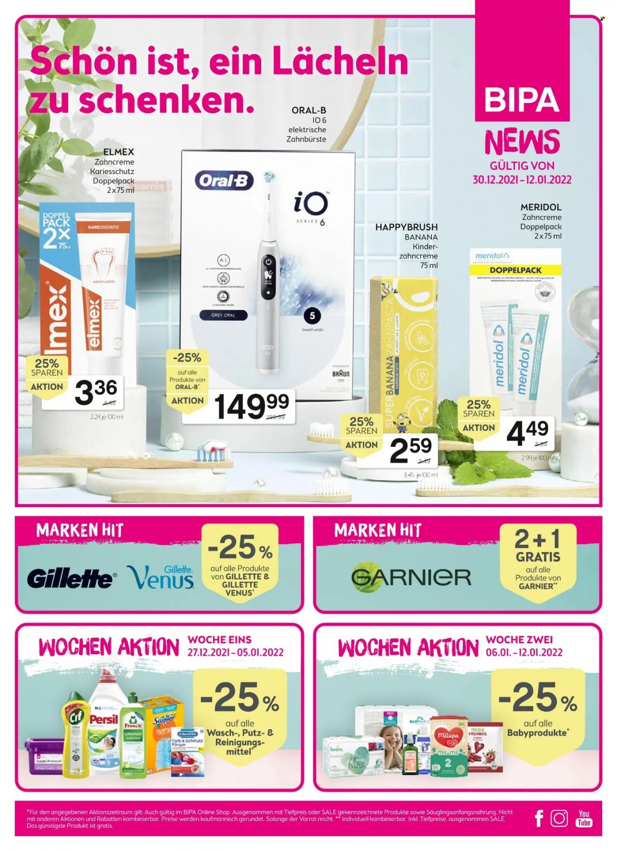 Angebote Bipa - 30.12.2021 - 12.1.2022. Seite 1
