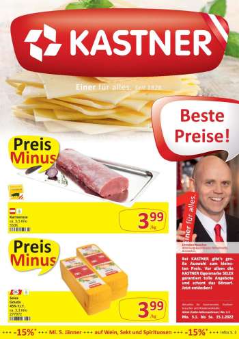 Angebote KASTNER - 3.1.2022 - 15.1.2022.