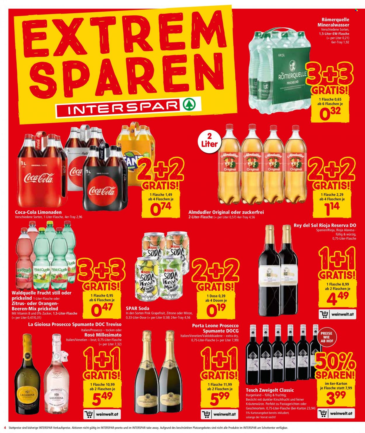 Angebote INTERSPAR - 3.1.2022 - 19.1.2022. Seite 4