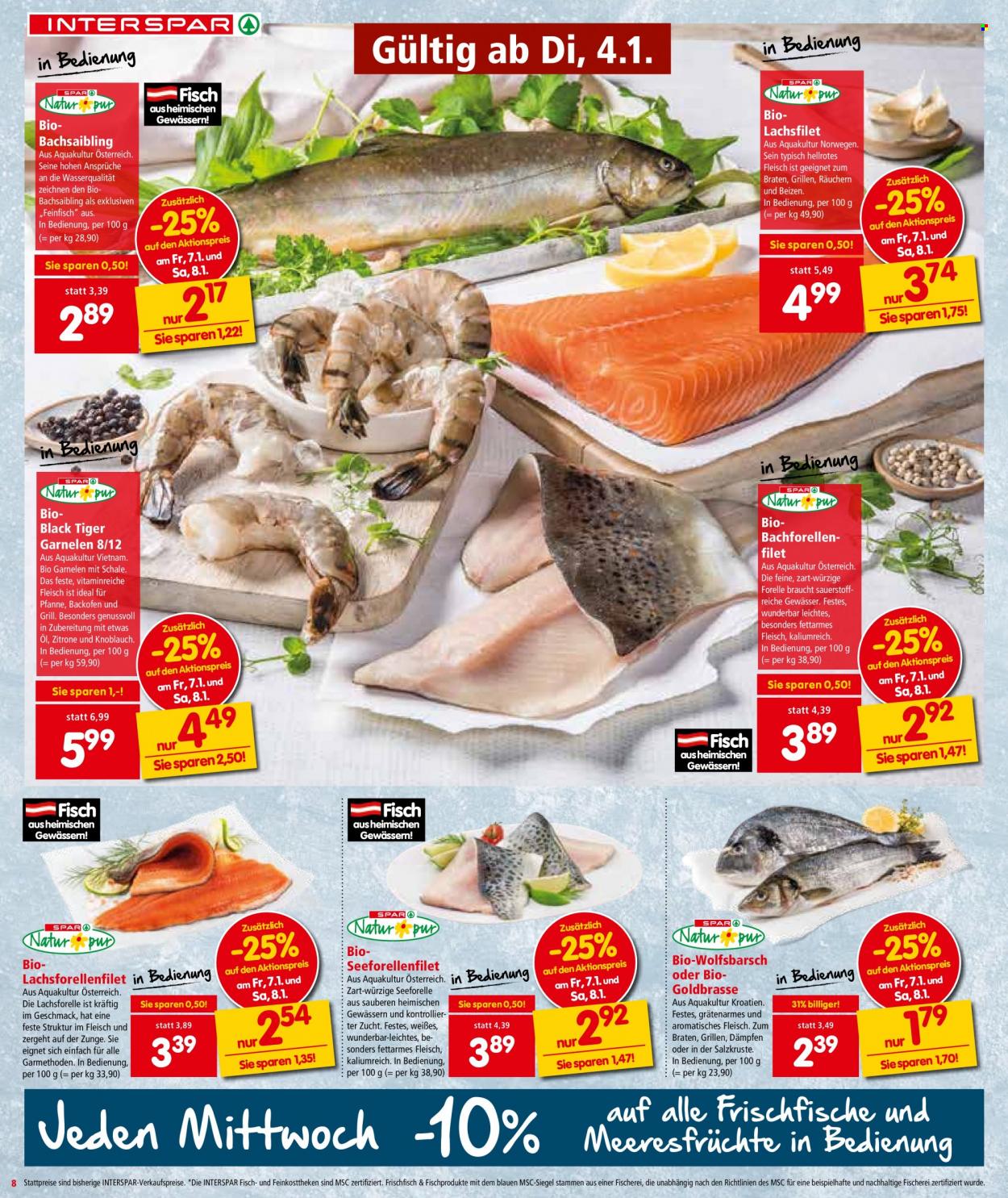 Angebote INTERSPAR - 3.1.2022 - 19.1.2022. Seite 8