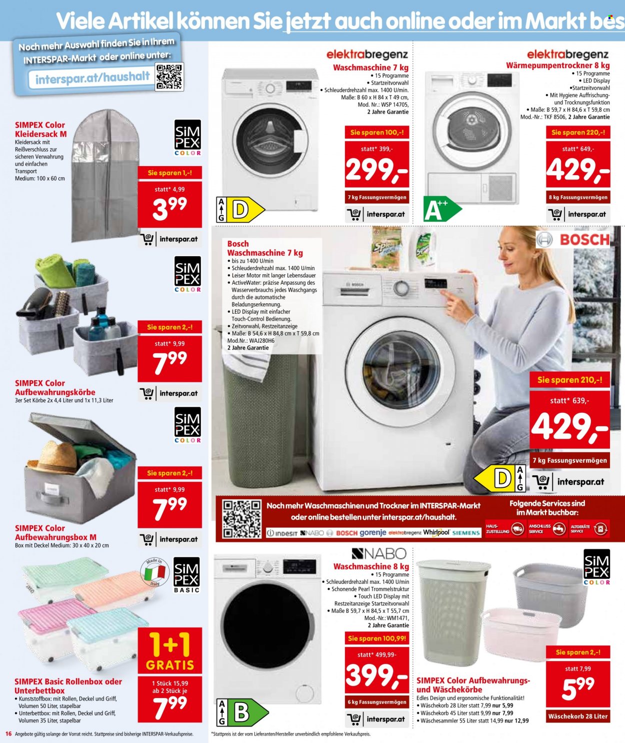 Angebote INTERSPAR - 3.1.2022 - 19.1.2022. Seite 16